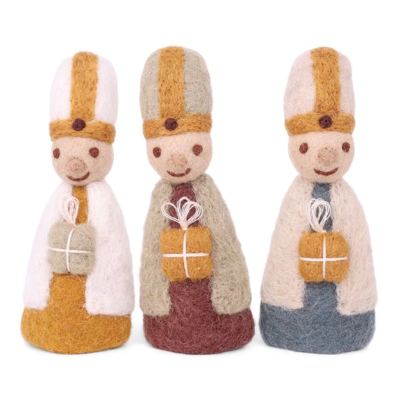 Gry & Sif Filz Weihnachten Krippenfiguren Heilige drei Könige