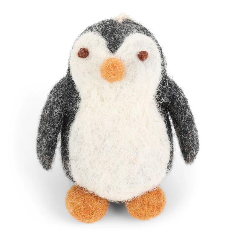 Gry & Sif Filztiere knuffiger Pinguin - Anhänger