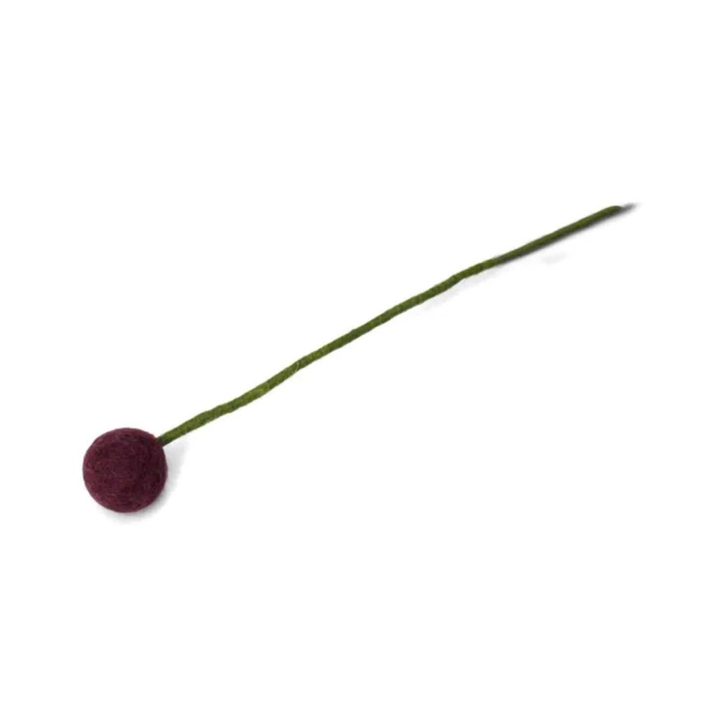 Gry & Sif Filzblumen Filzkugelblumen 3cm - verschiedene Farben