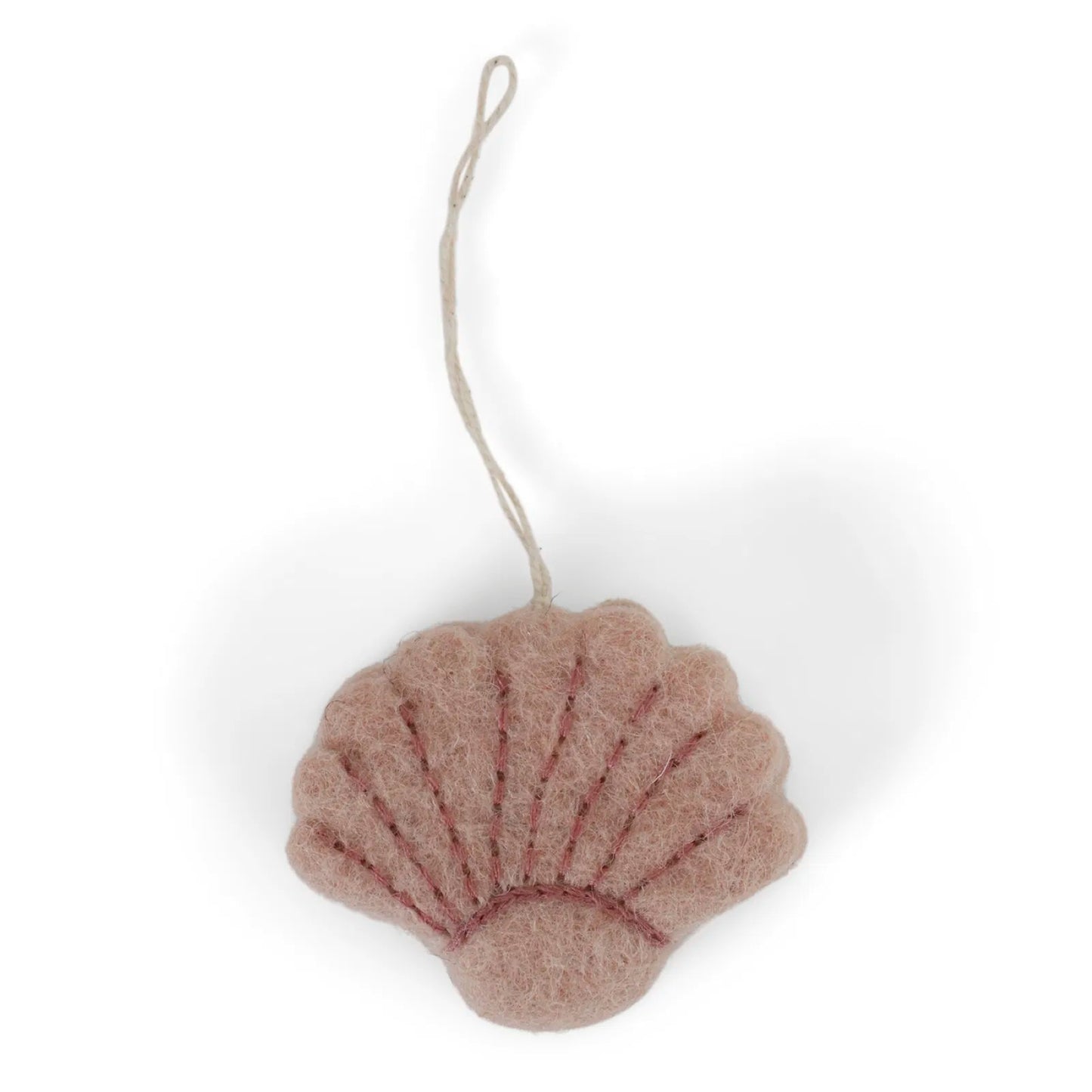 Gry & Sif Filz Muschel Anhänger