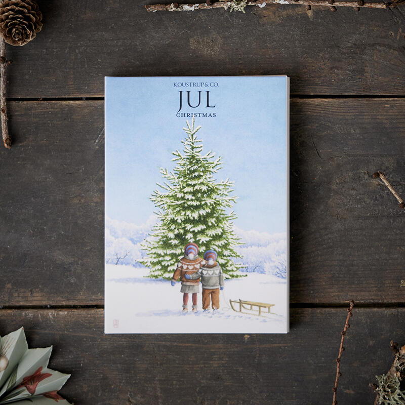 KOUSTRUP & CO Papeterie - Postkarten Set Weihnachten - 8 Stück