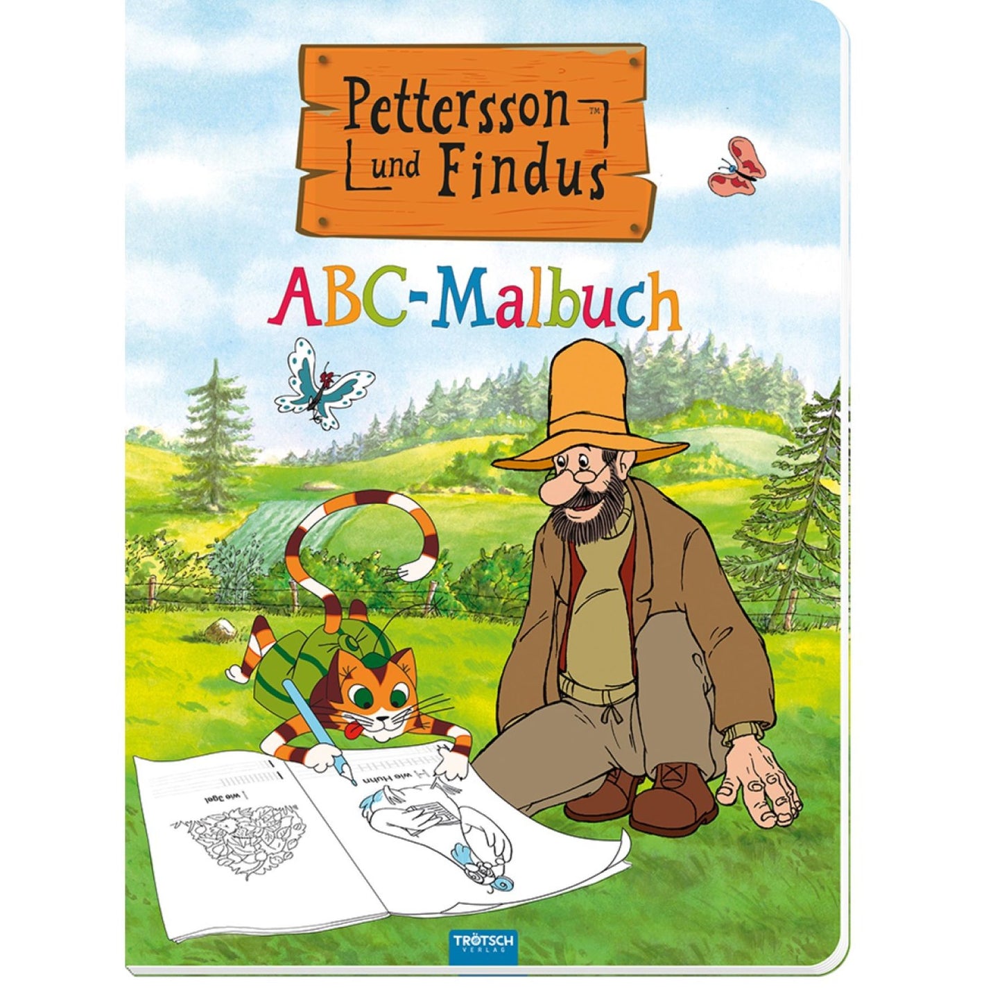 Pettersson und Findus - ABC Malbuch