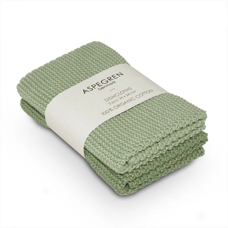 Aspegren Denmark Spültücher 2er Set-Farbe lorbeer