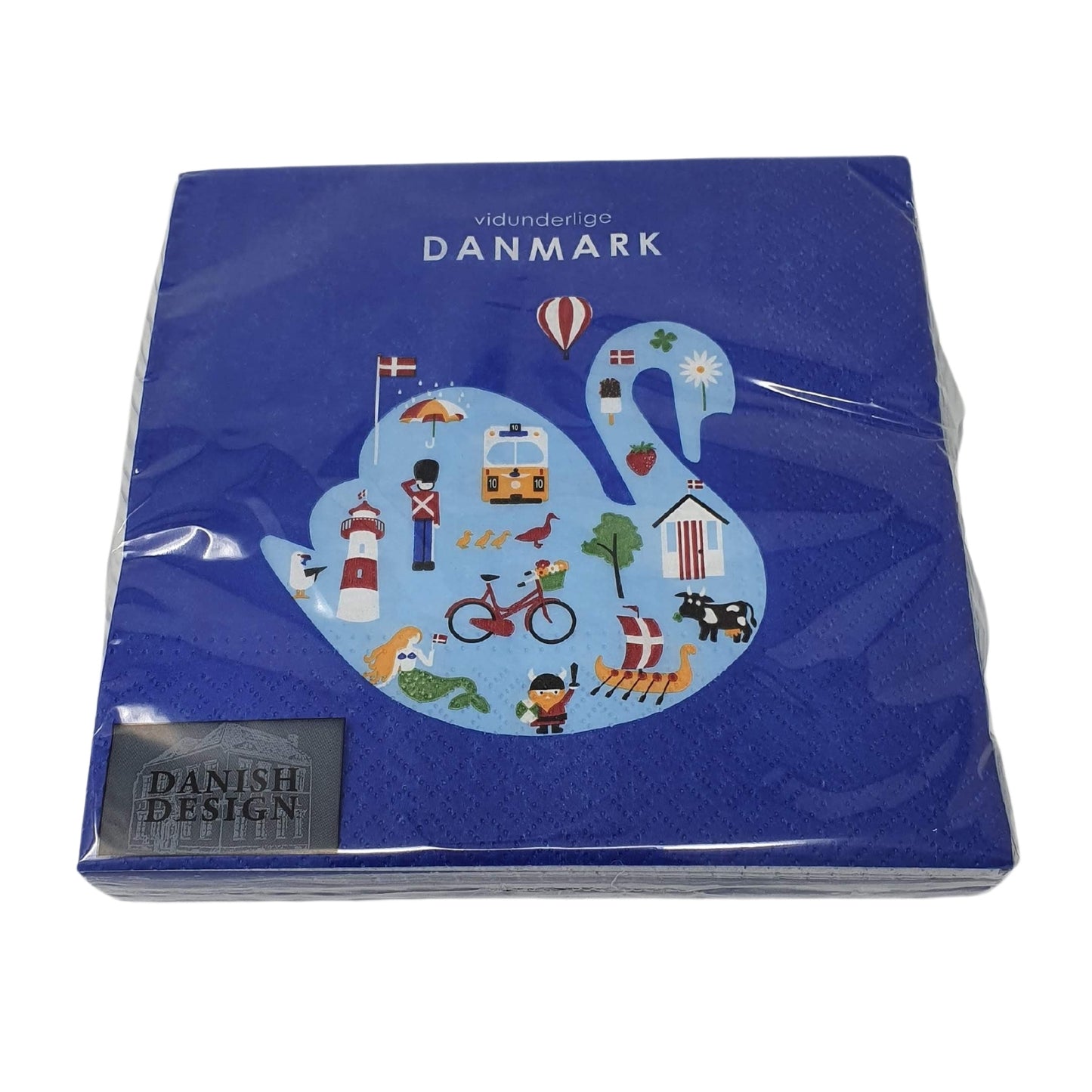 Dänemark Servietten Schwan