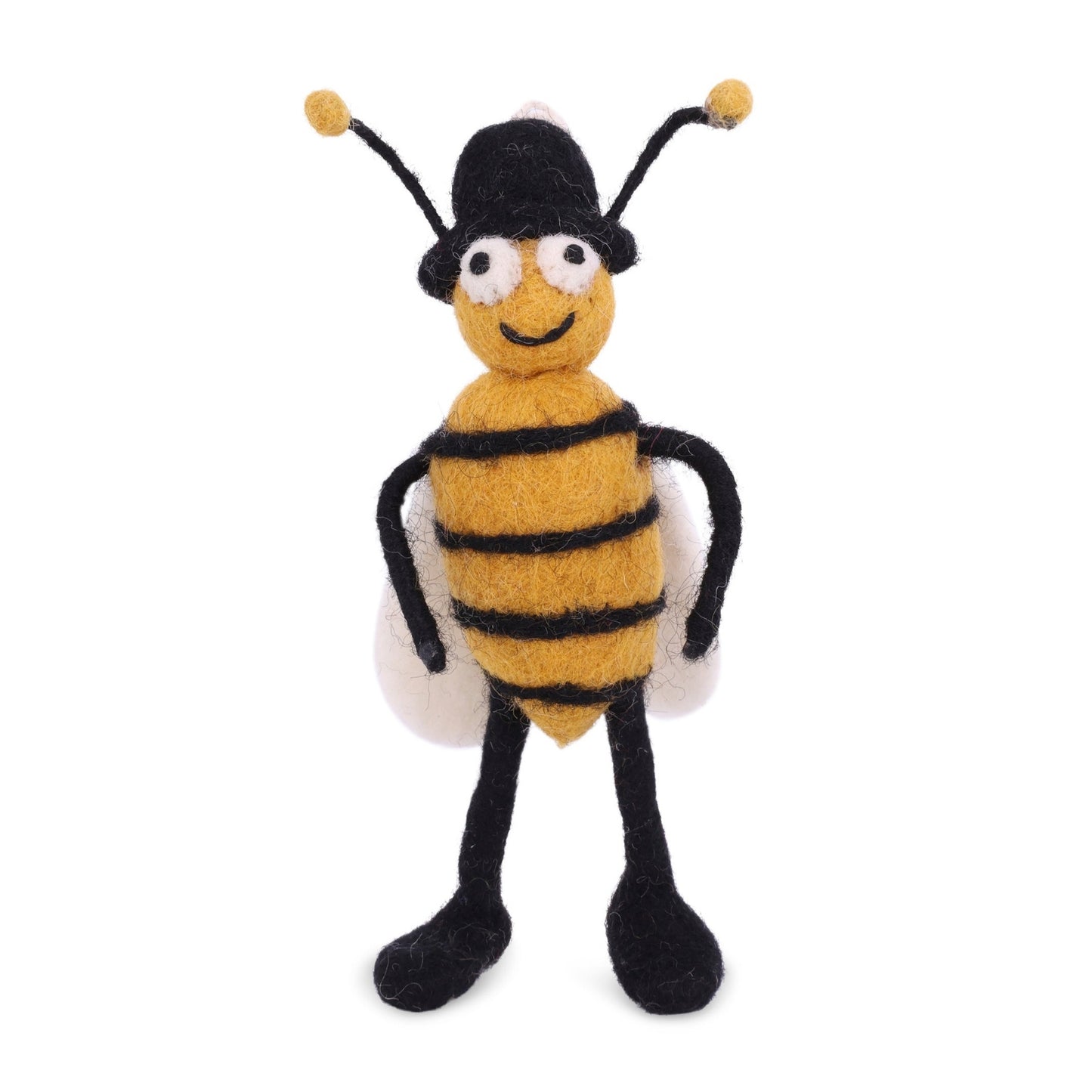 Gry Sif. Filz - Bienenmännchen mit Hut Anhänger