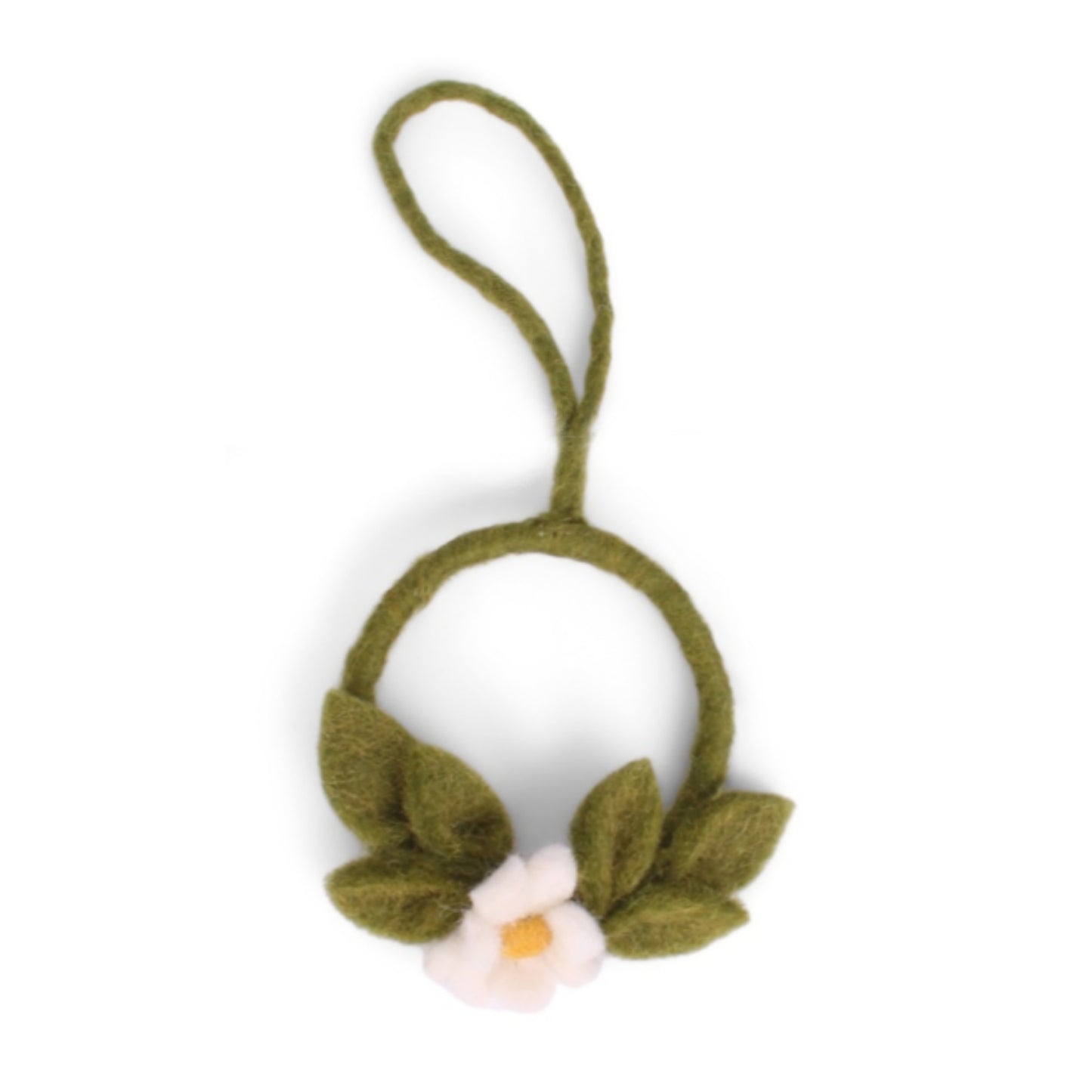 Gry Sif. Filz - Blumenkranz weiße Anemone klein