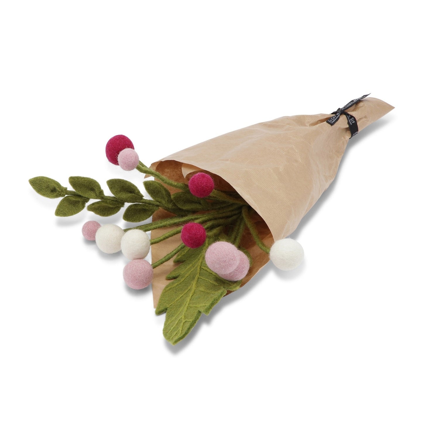 Gry Sif. Filz - Blumenstrauss mit rosa Farben