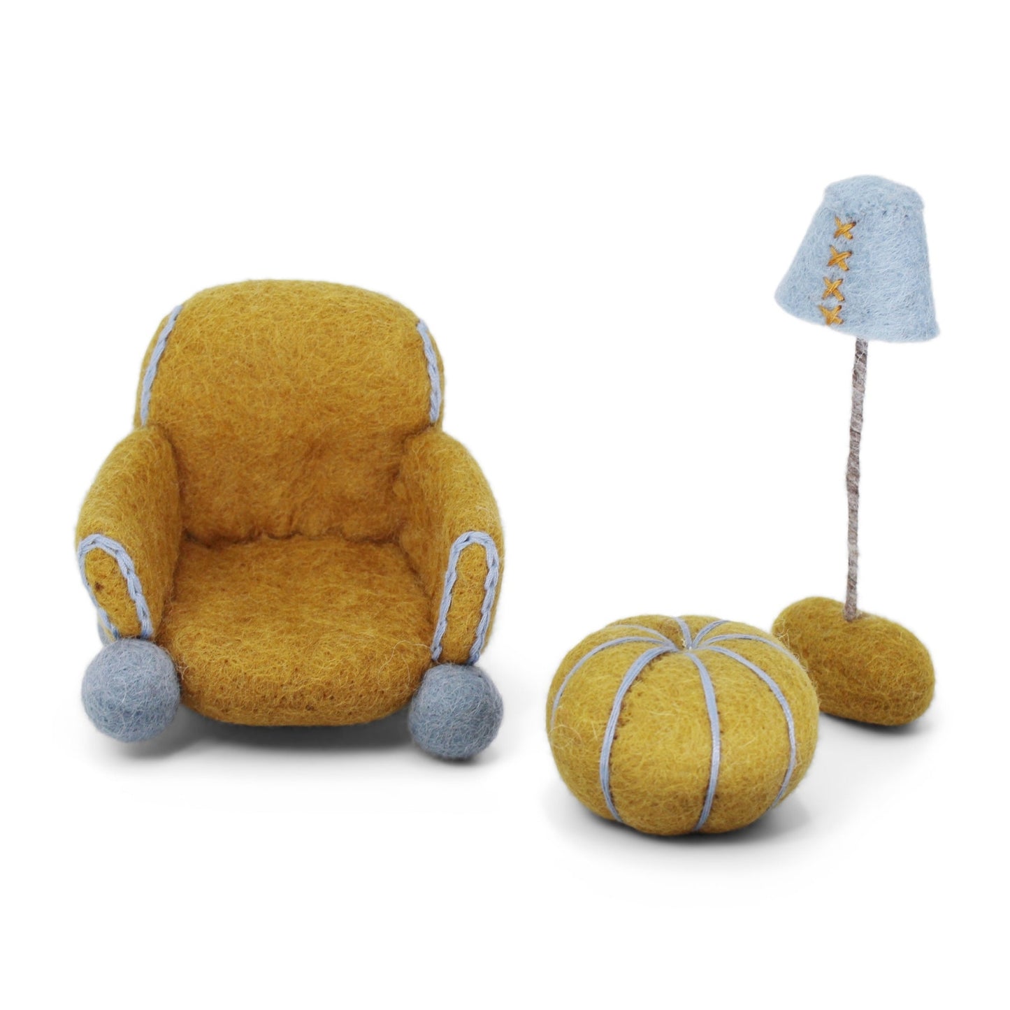 Gry Sif. Filz - Fuchsfamilie Sessel