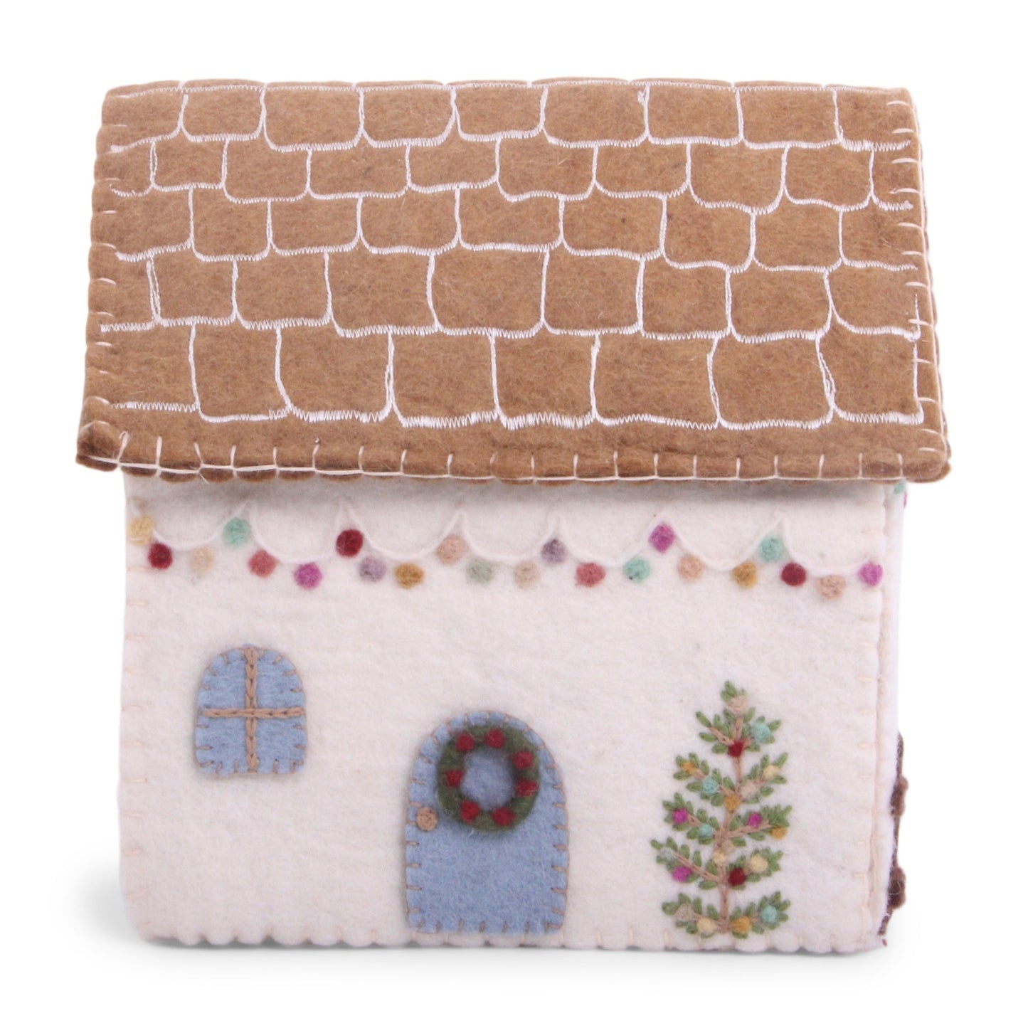 Gry Sif. Filz - Fuchsfamilie Weihnachtshaus