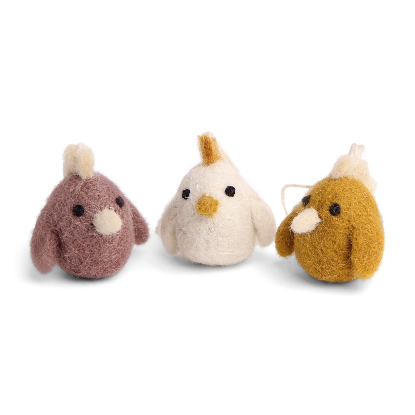 Gry Sif. Filz - Hähnchen 3er Set Anhänger