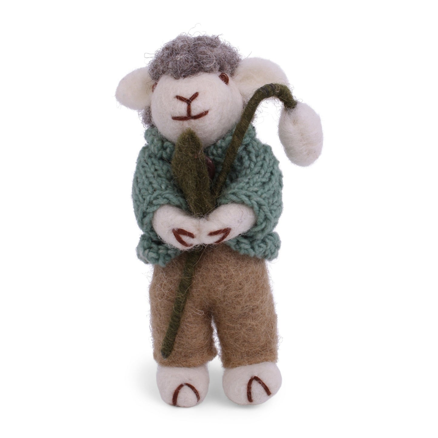 Gry Sif. Filz - Lamm mit Blütenzweig Anhänger