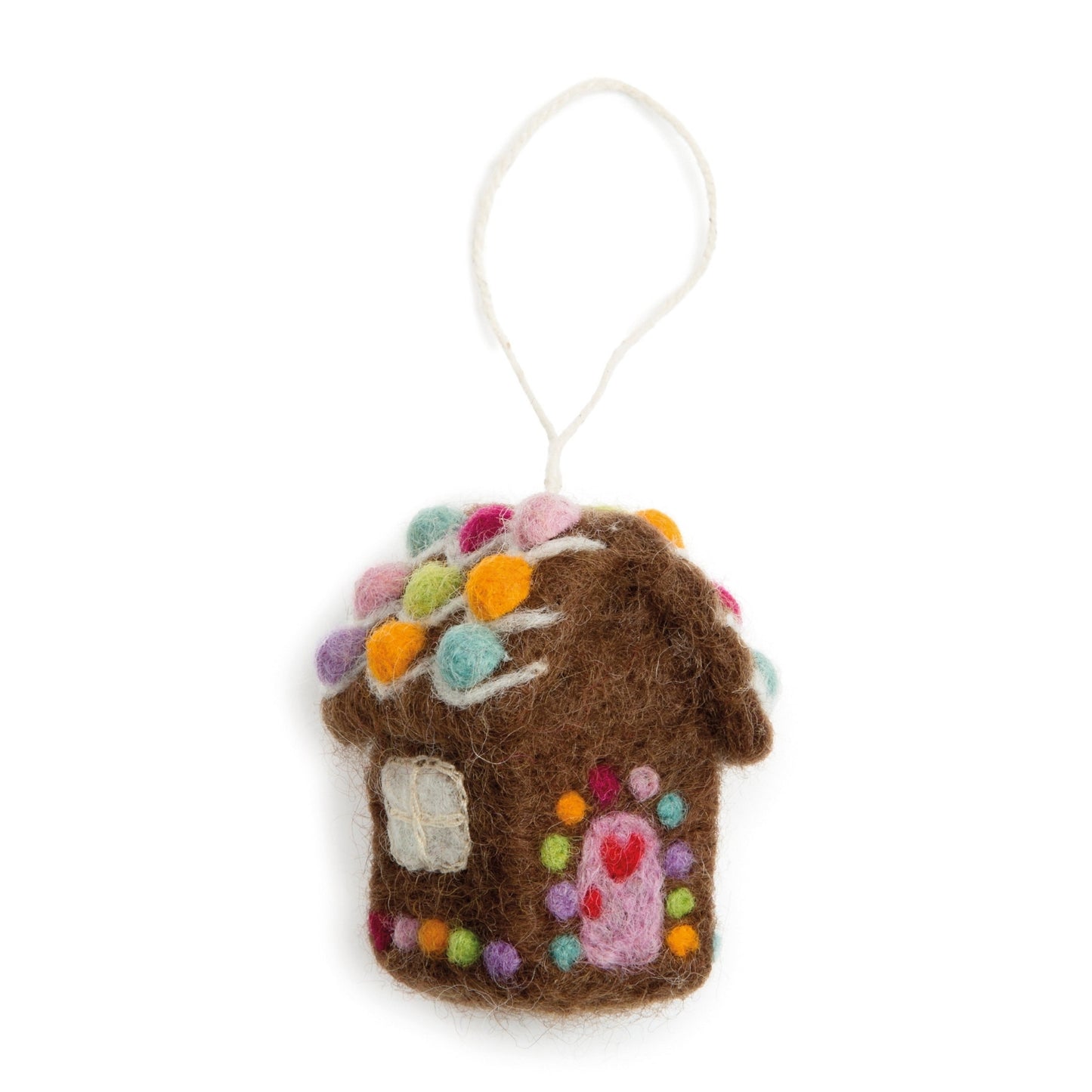 Gry Sif. Filz - Lebkuchenhaus Anhänger