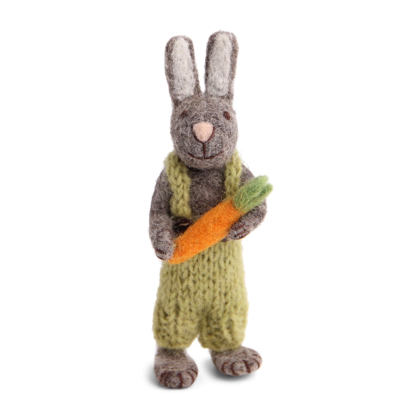 Gry Sif. Filz - Osterhase mit Hose und Karotte Anhänger