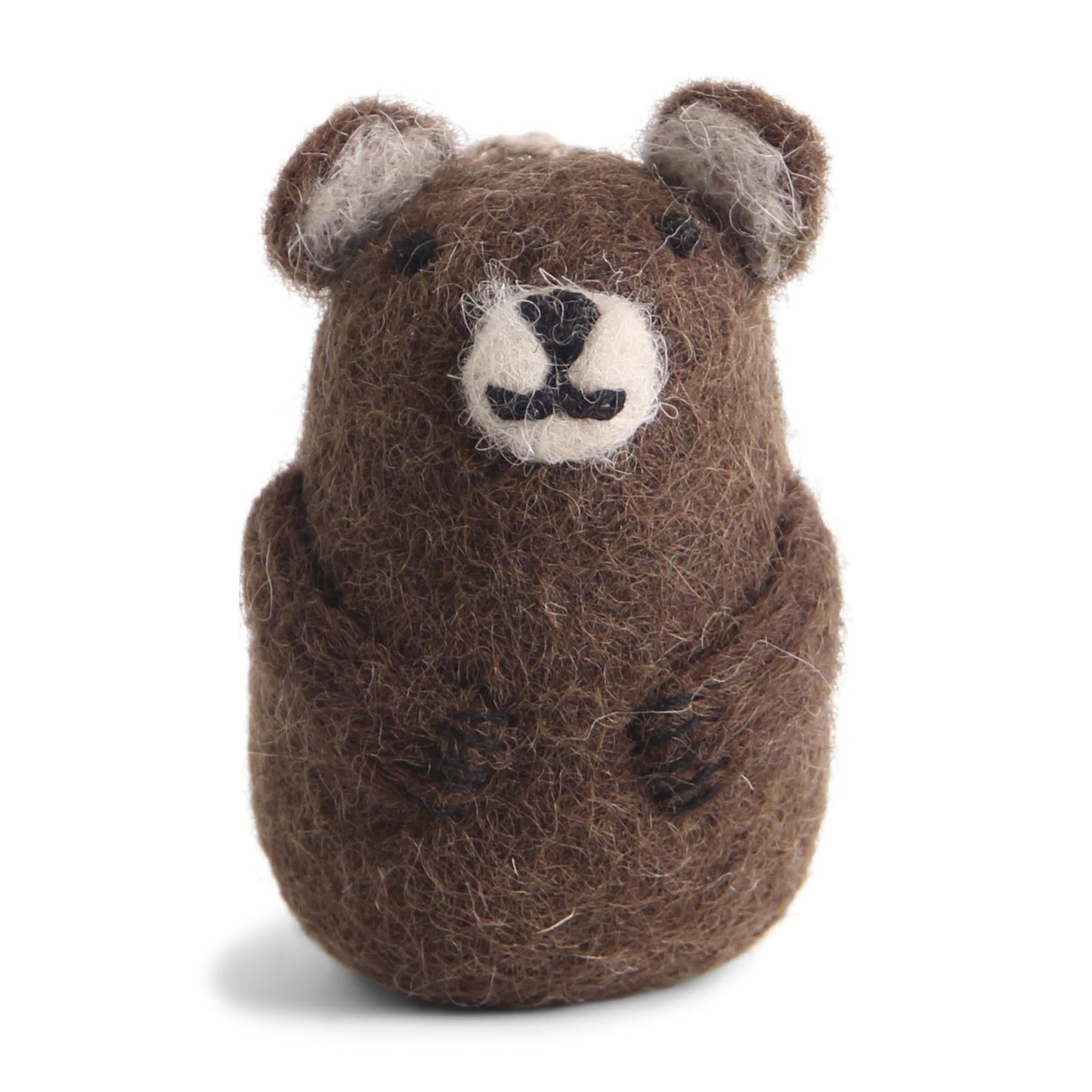 Gry Sif. Filz - Wildtier Filz Braunbär Anhänger