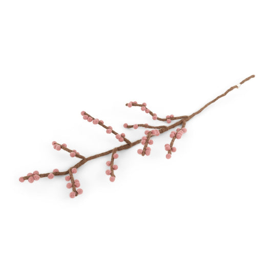 Gry  Sif. Filz - Zweig mit farbigen Beeren