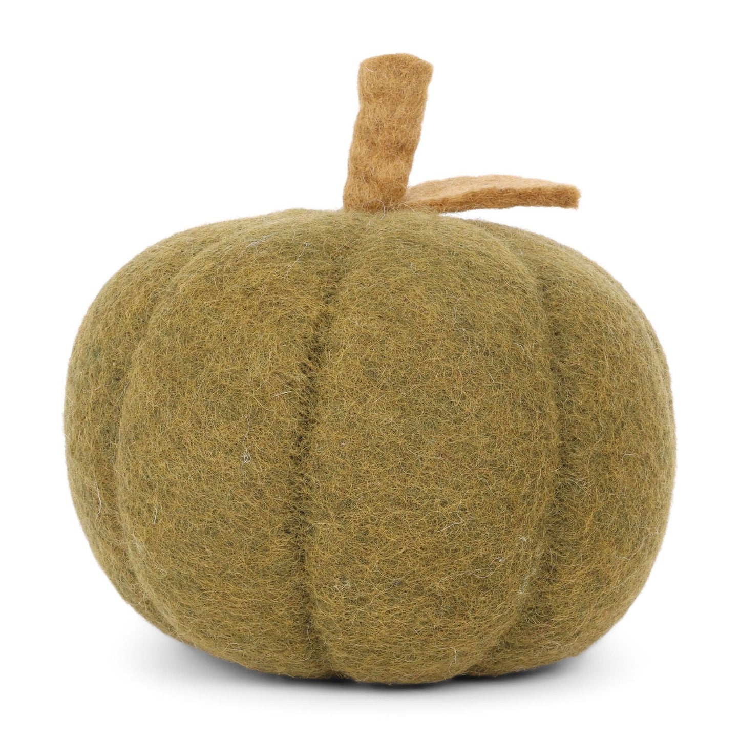 Gry_&_Sif._Filz_-_Kürbis_Grün_16_cm