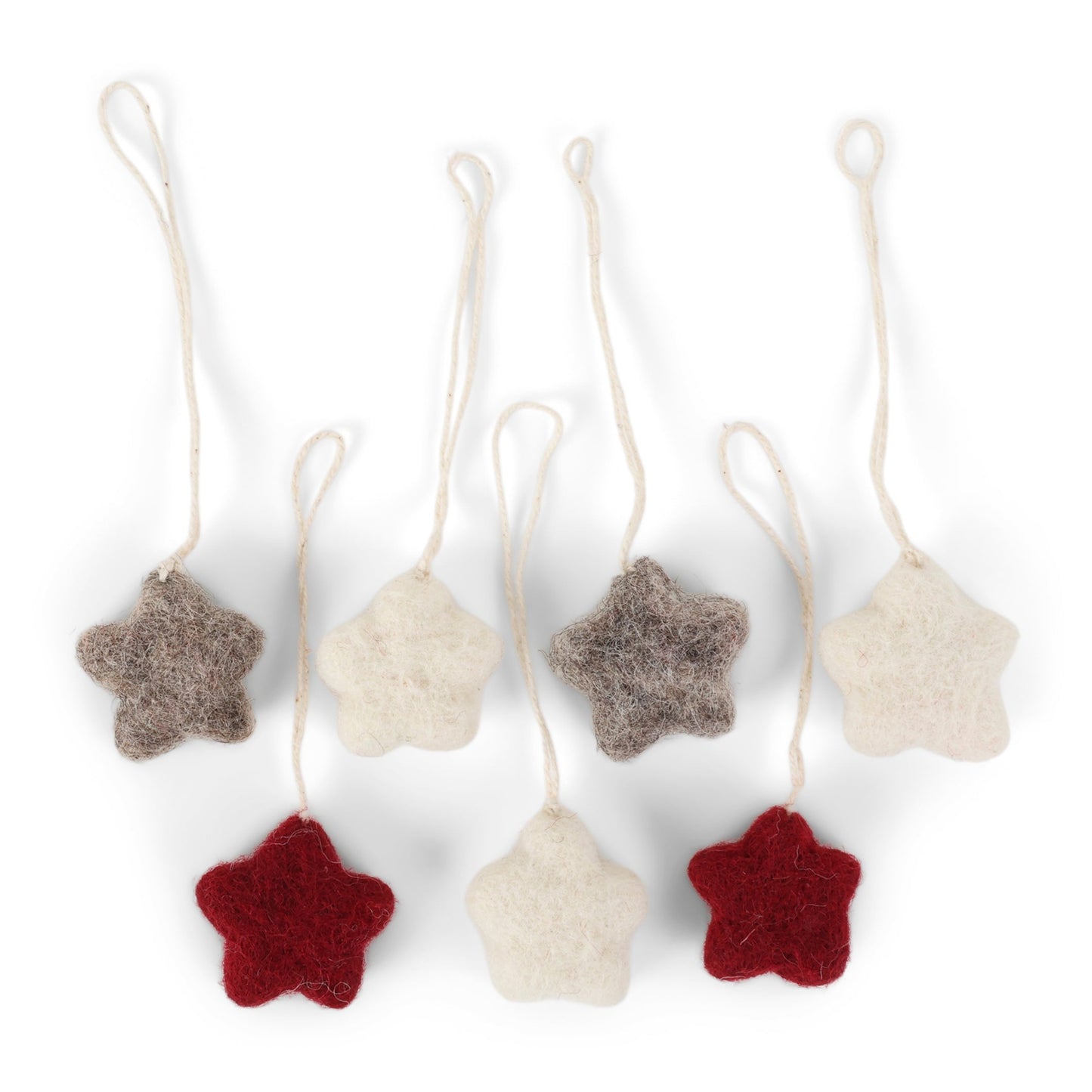 Gry_&_Sif._Filz_-_Sternchen_7er_Set_Anhänger