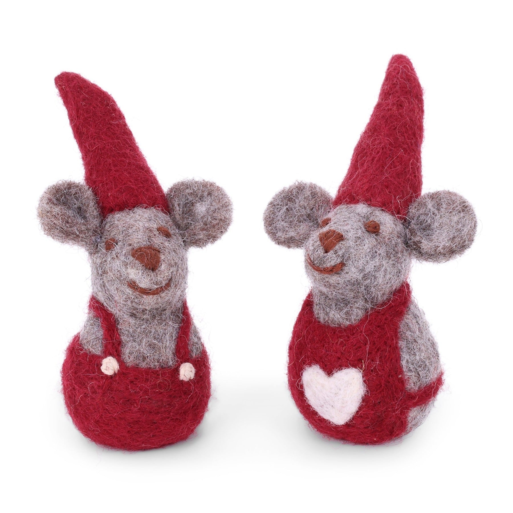 Gry_&_Sif._Filz_-_Weihnachtsmäuse-Paar_Anhänger