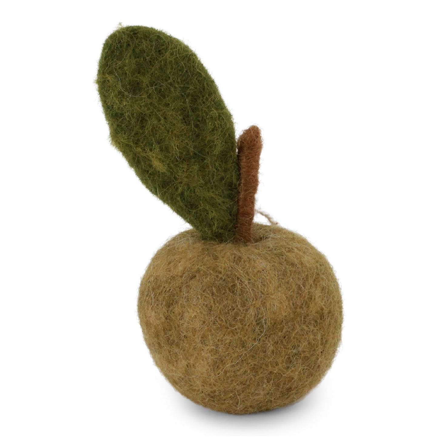 Gry & Sif Filz Apfel Anhänger- grün