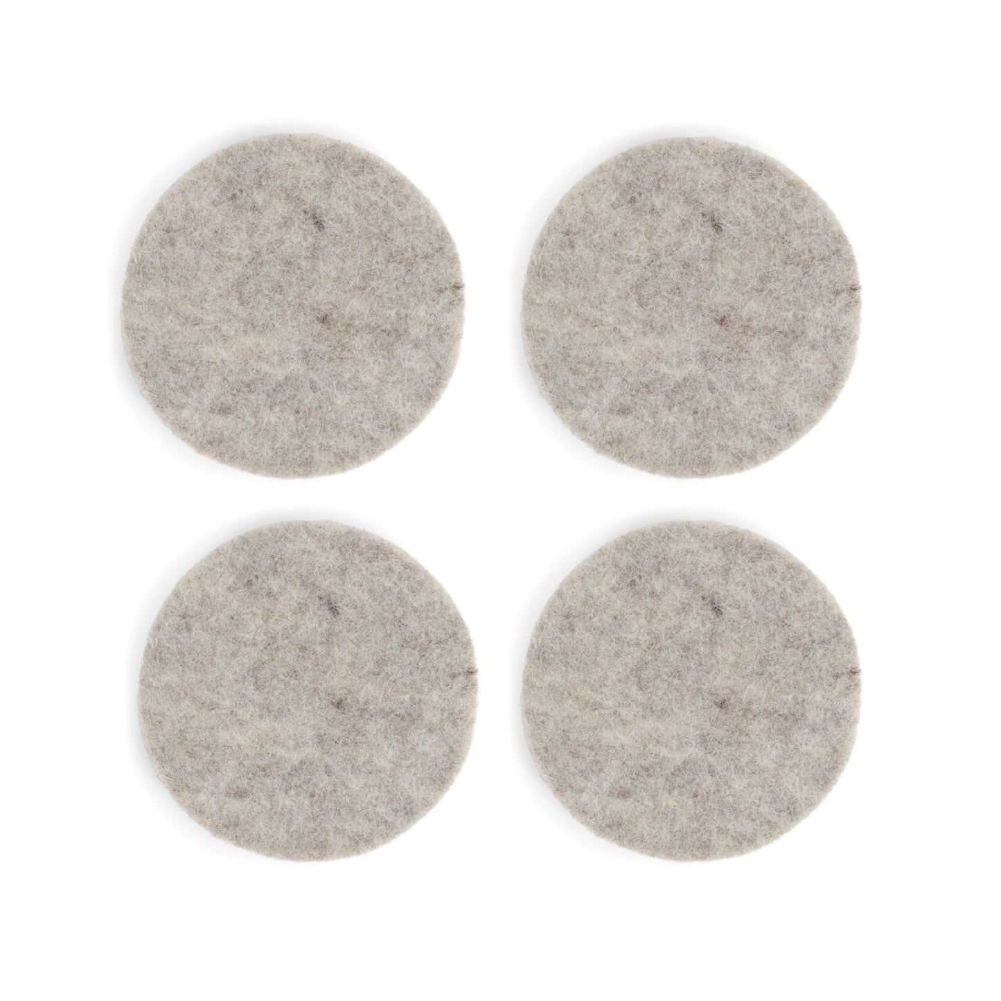 Gry & Sif Filz Untersetzer 4er Set - grau 2