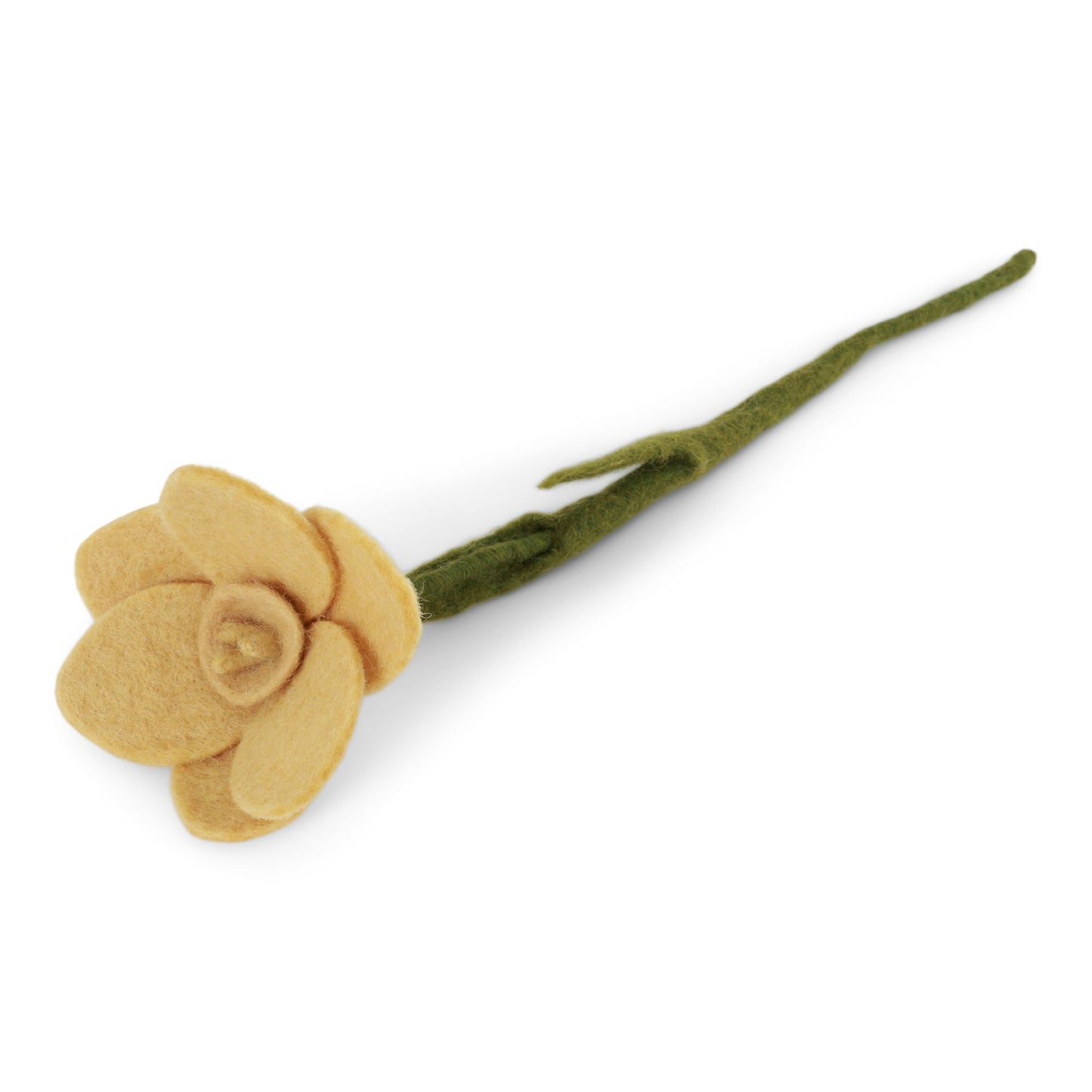 Gry & Sif Filzblumen Narzisse/Osterglocke groß-gelb