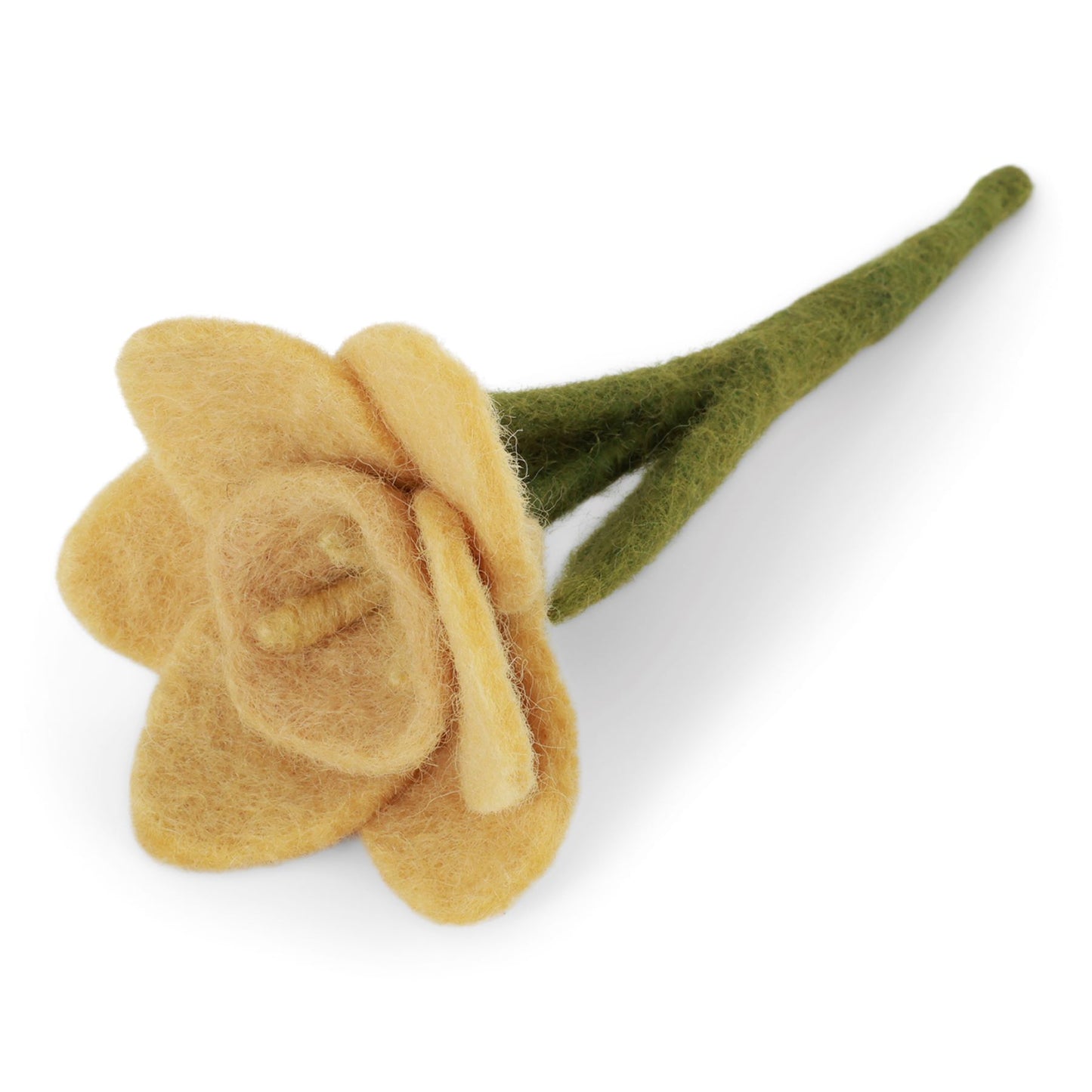 Gry & Sif Filzblumen Narzisse/Osterglocke klein-gelb