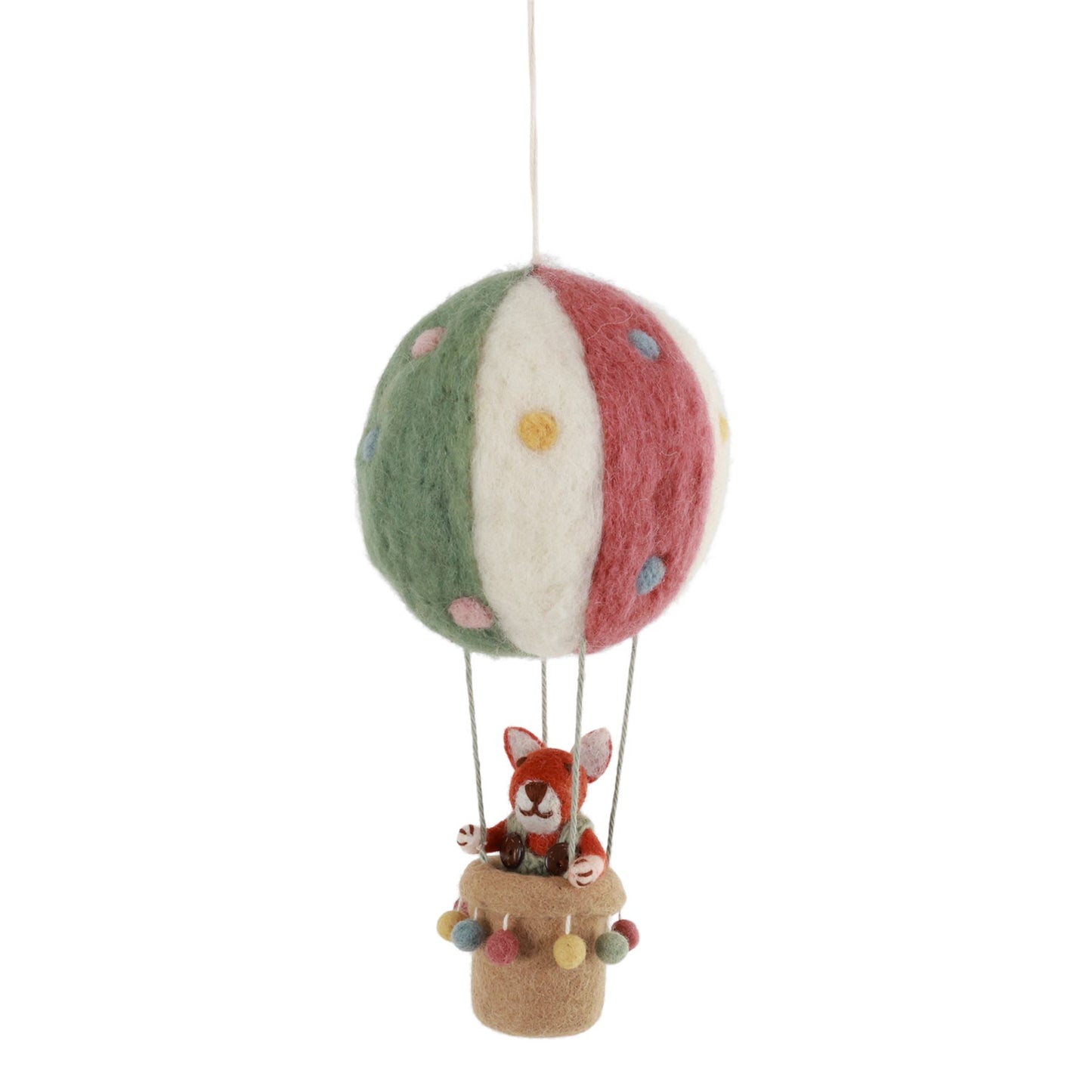 Gry & Sif Mobile aus Filz Heissluftballon