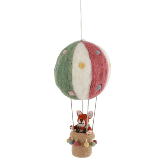 Gry & Sif Mobile aus Filz Heissluftballon