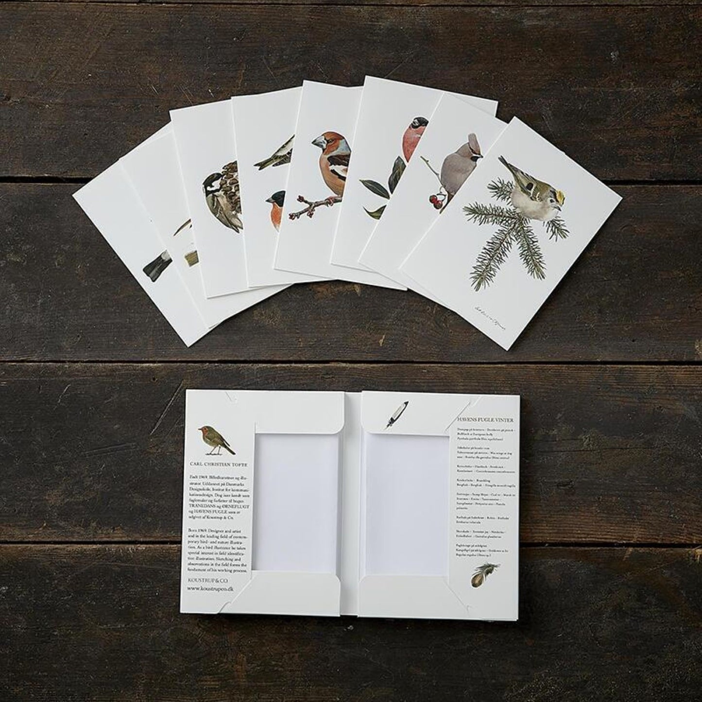 KOUSTRUP & CO Papeterie - Postkarten Set Weihnachten - 8 Stück