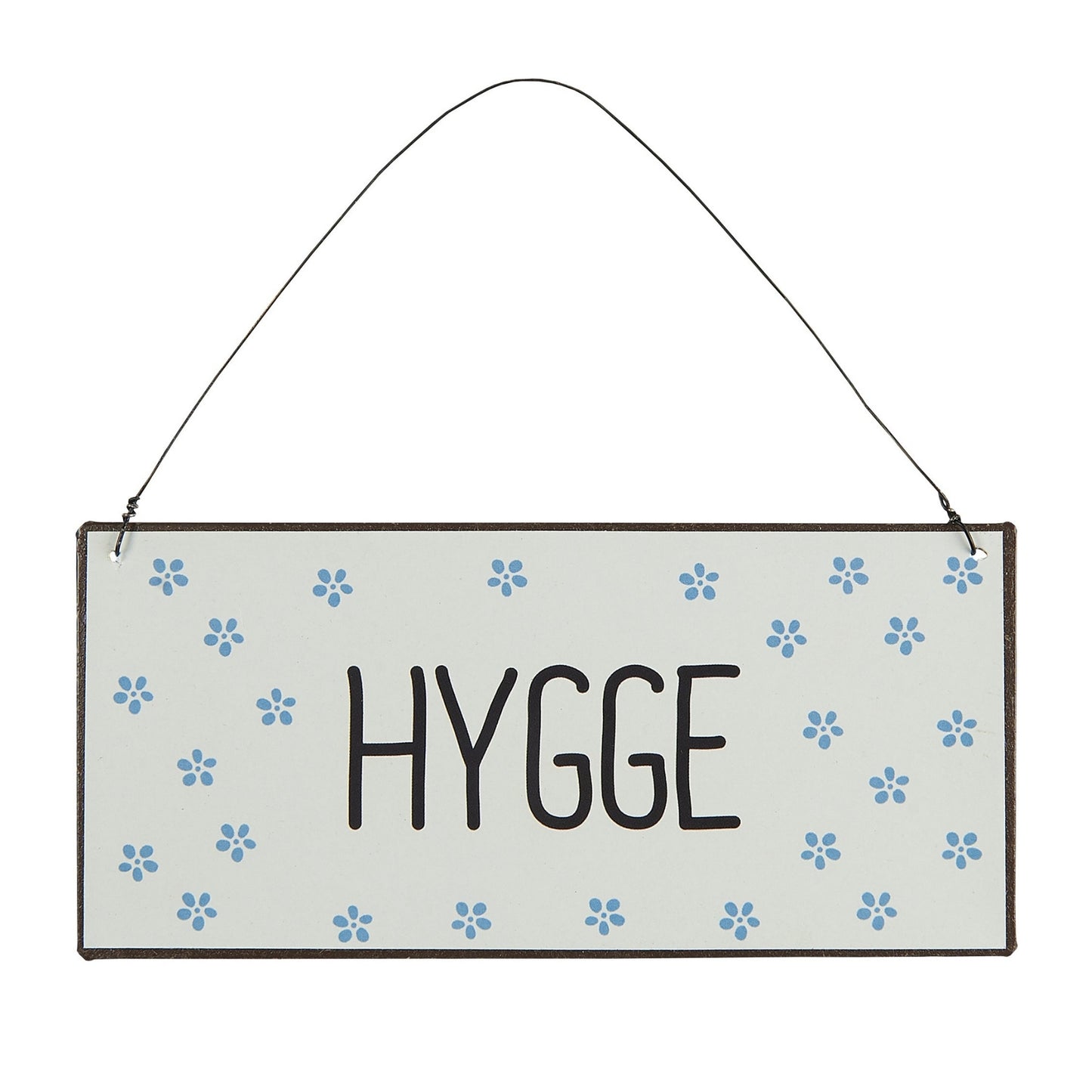 Ib Laursen. MetallBlechschild Hygge