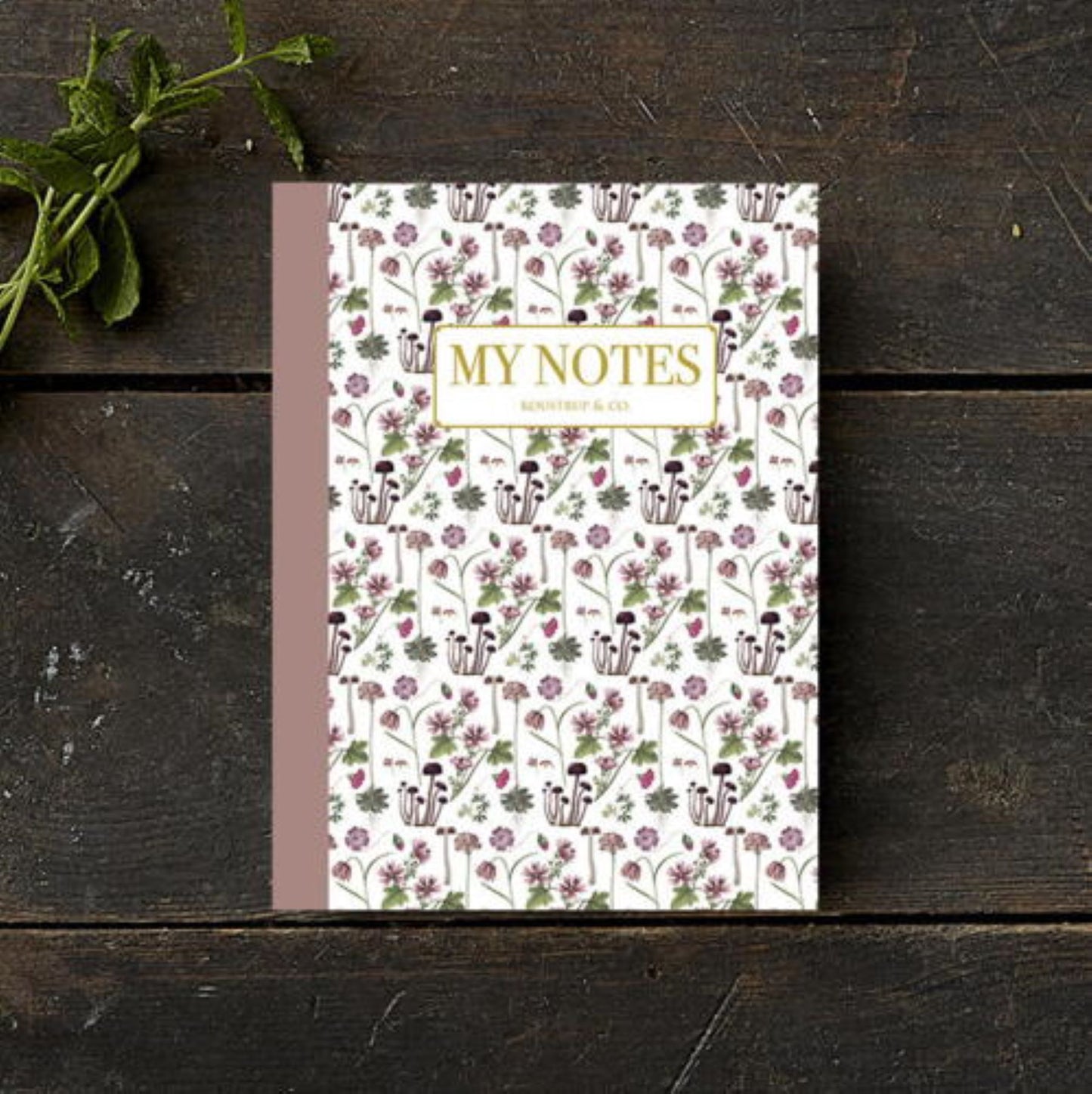 KOUSTRUP & CO Papeterie - A5 Notizbuch rosa Ansicht