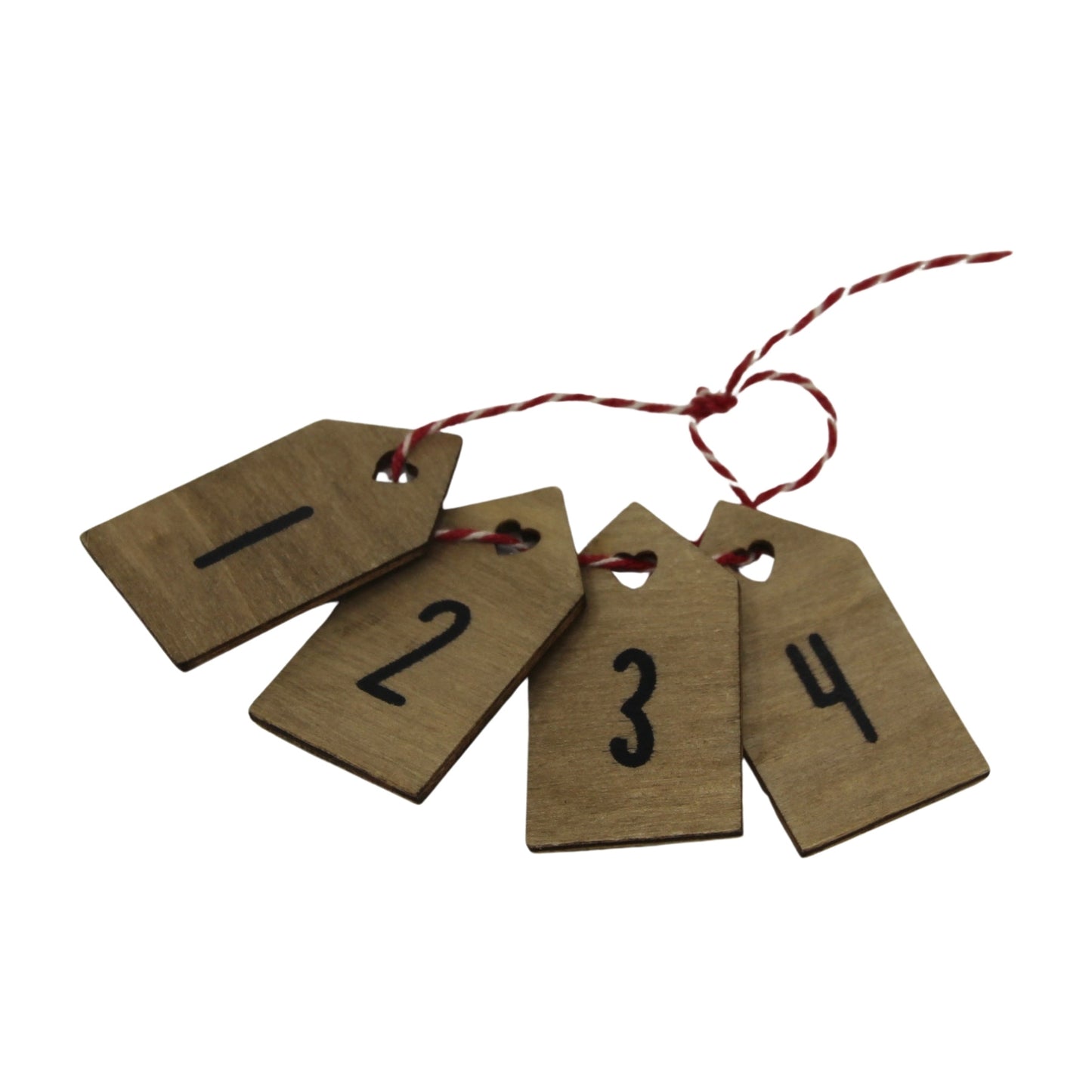 Kleine Holzanhänger 1 -4