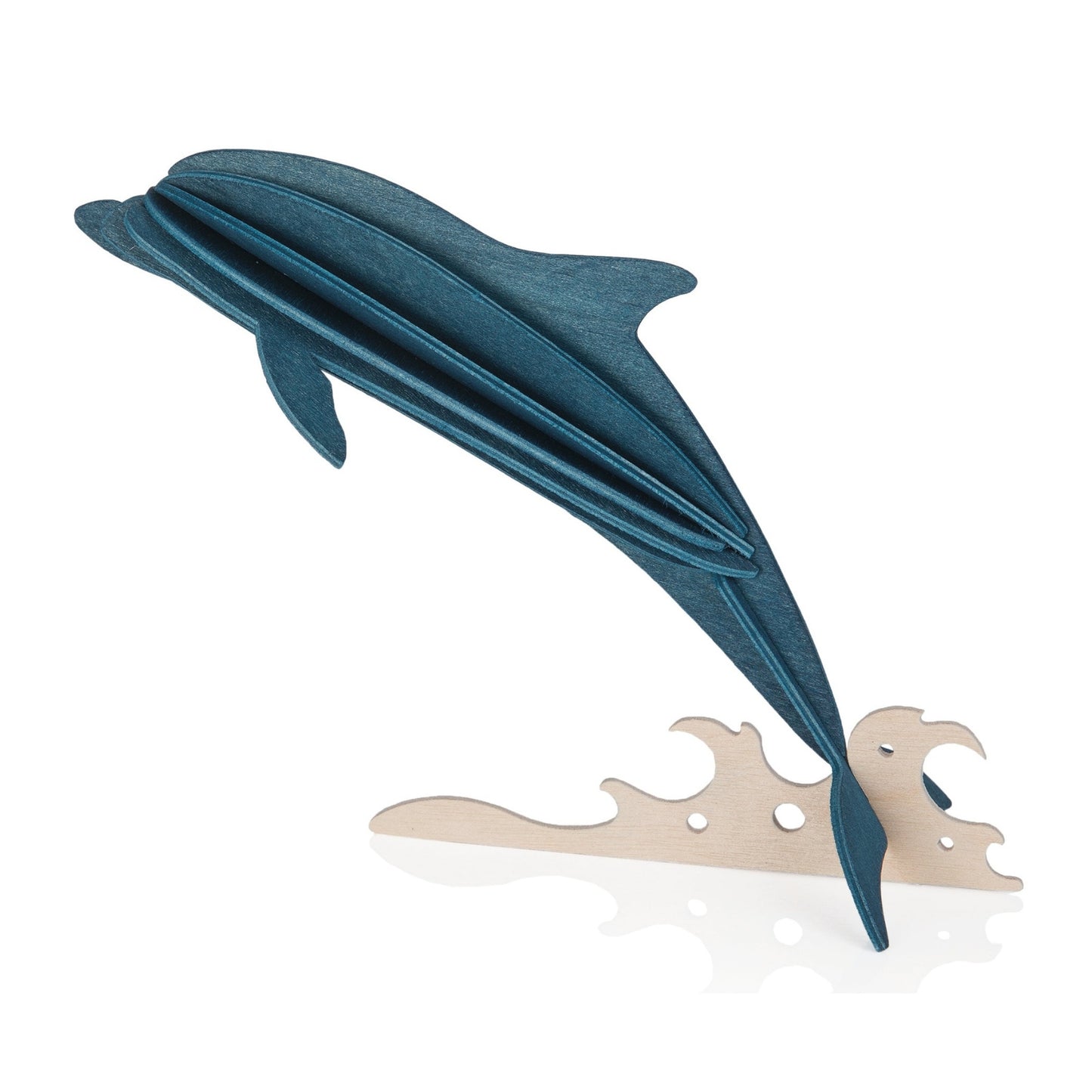 LOVI. Holzfigur Delfin 15cm