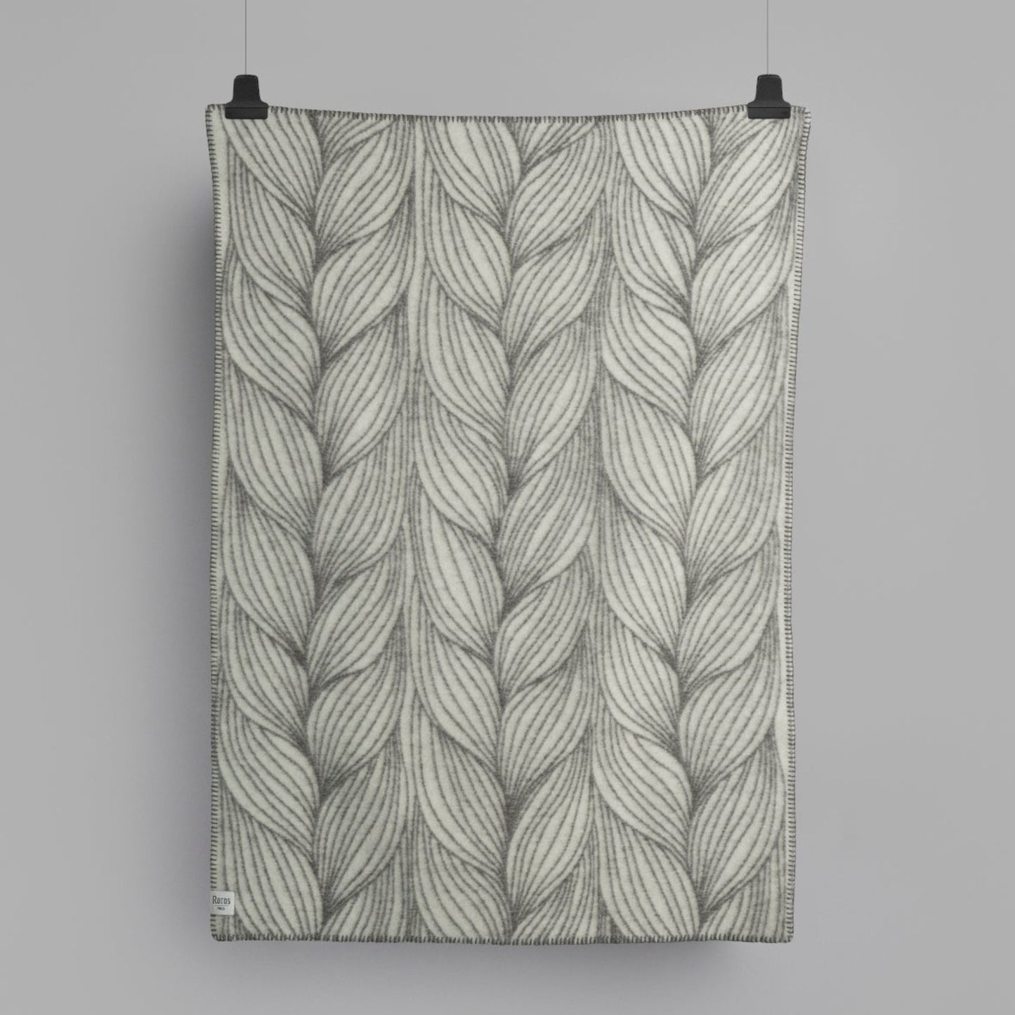 Roros. Woll - Kniedecke NATURPLEDD FLETTE
