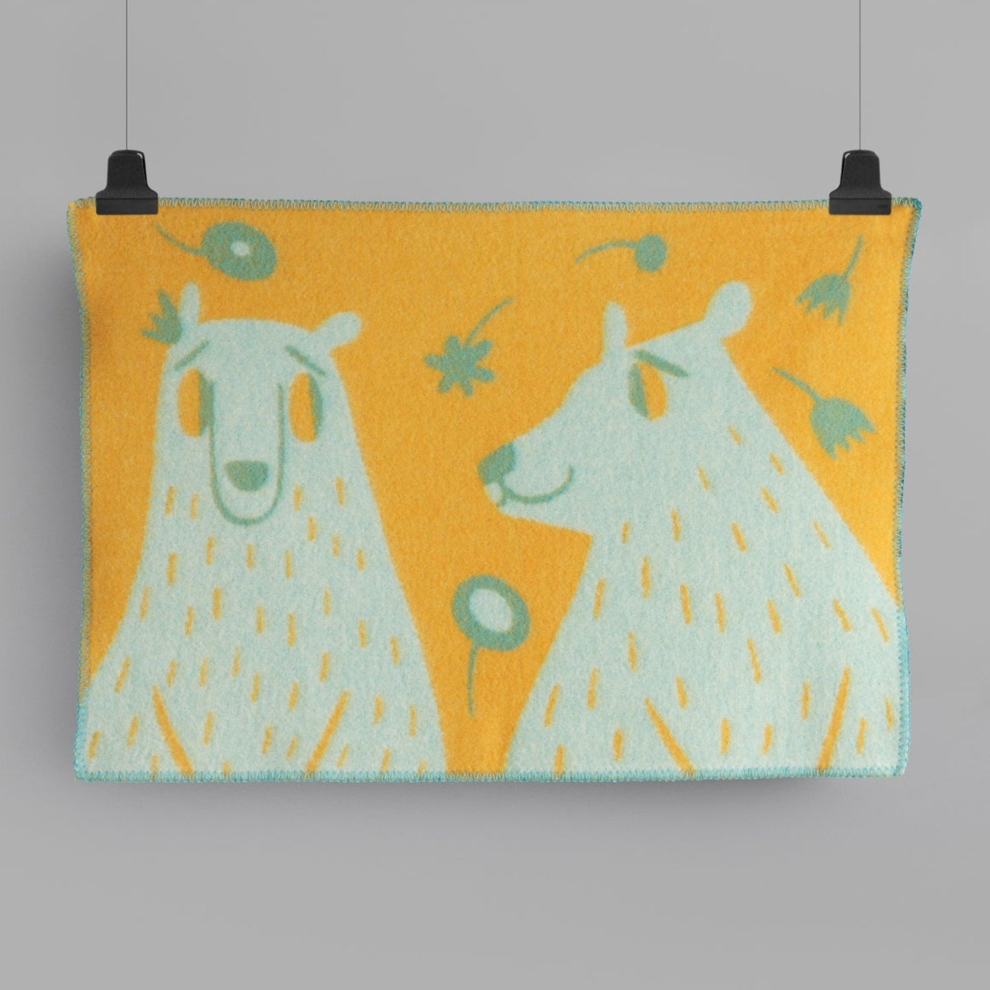 Roros. Wolldecke Bamse Kinderdecke