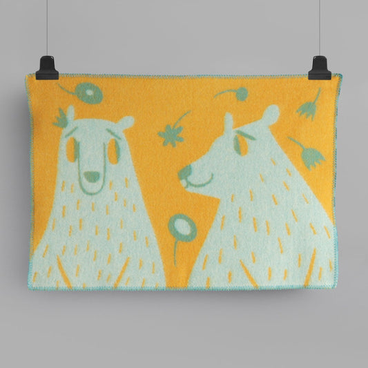 Roros. Wolldecke Bamse Kinderdecke