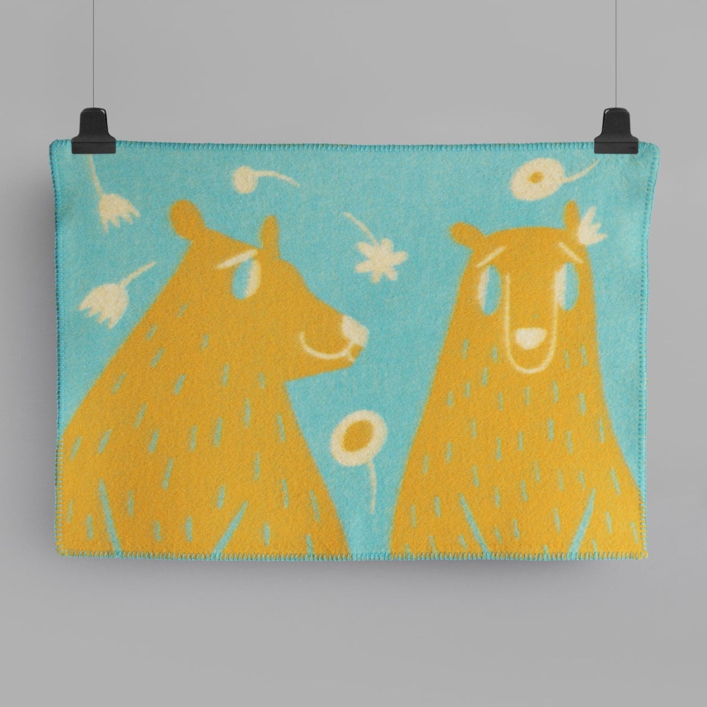 Roros. Wolldecke Bamse Kinderdecke