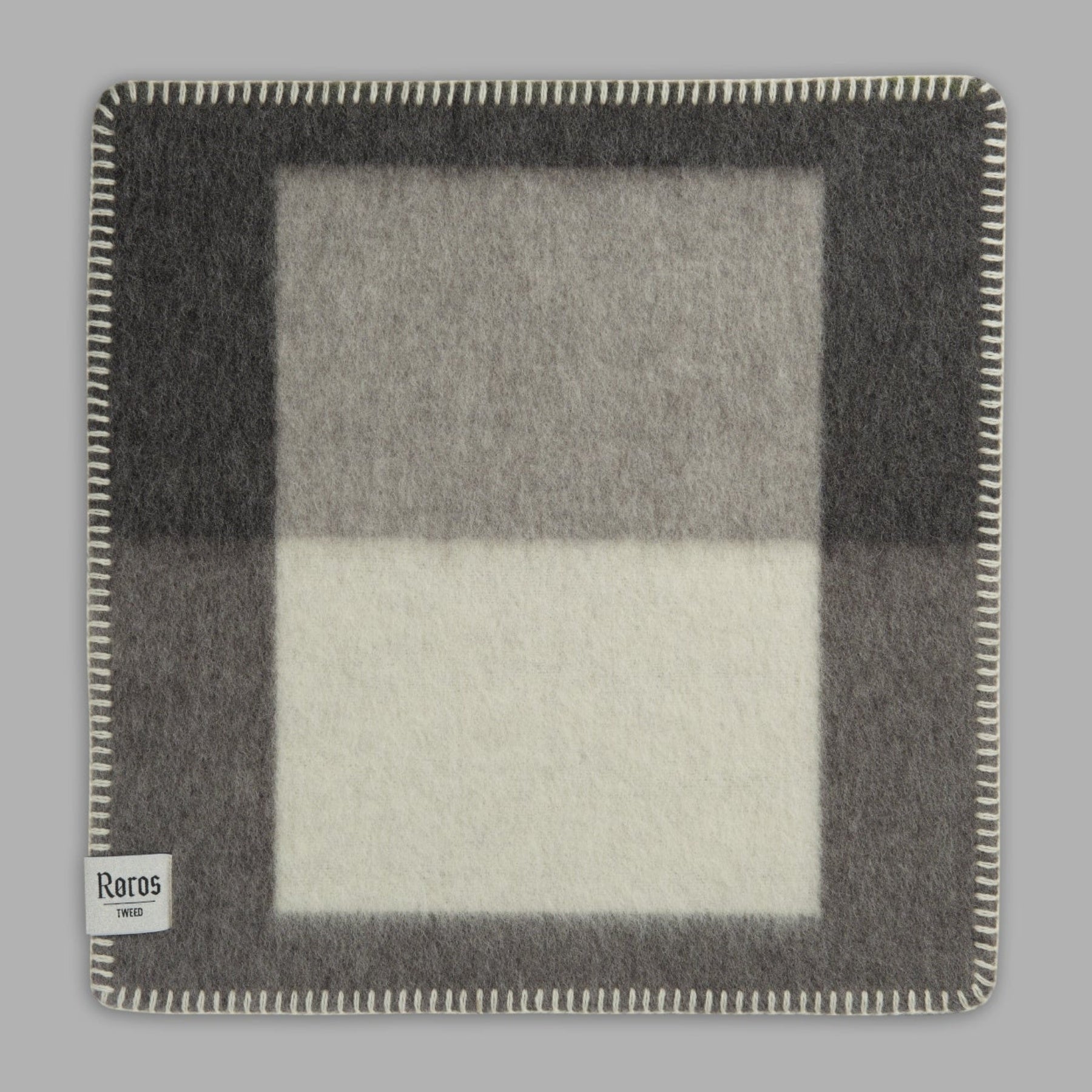 Roros. Wolle - Sitzunterlage SYNDIN SlateGrautöne