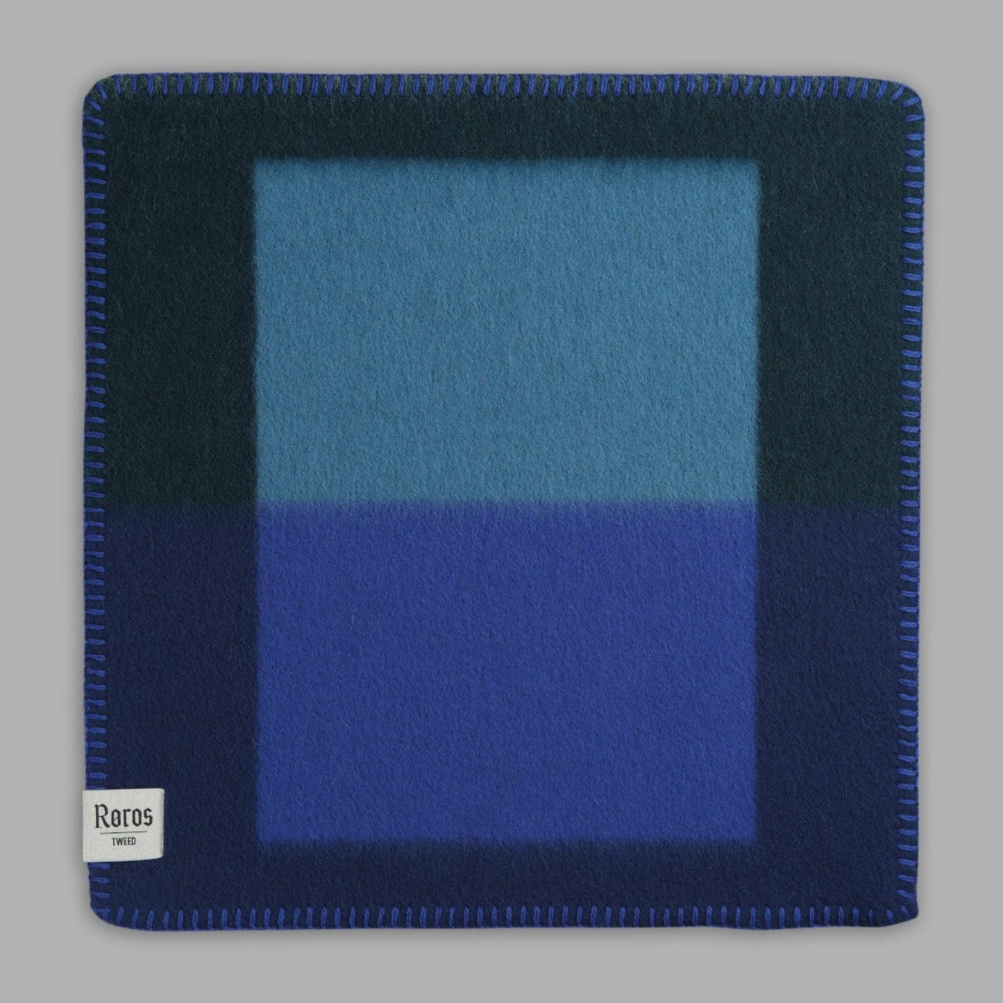 Roros. Wolle - Sitzunterlage SYNDIN WellBlautöne