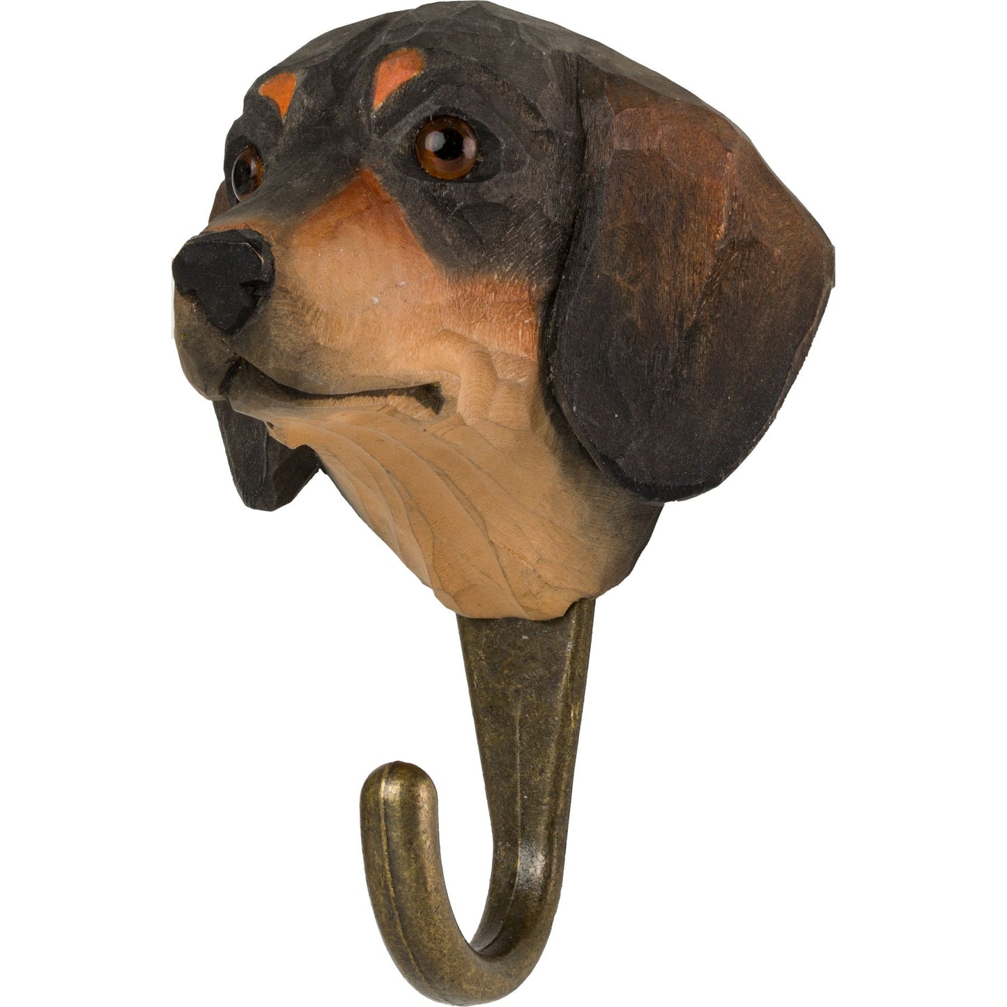Wildlife Garden Dekohaken aus Holz Hund Dackel - handgemacht