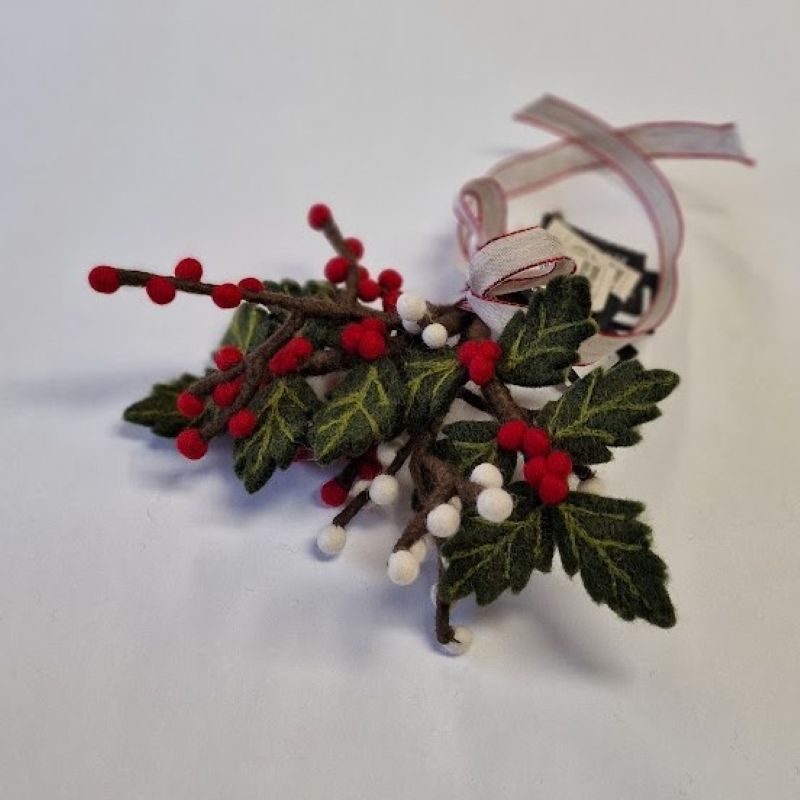 Gry & Sif Filzblumen Strauß - Klein - Winter/Weihnachten