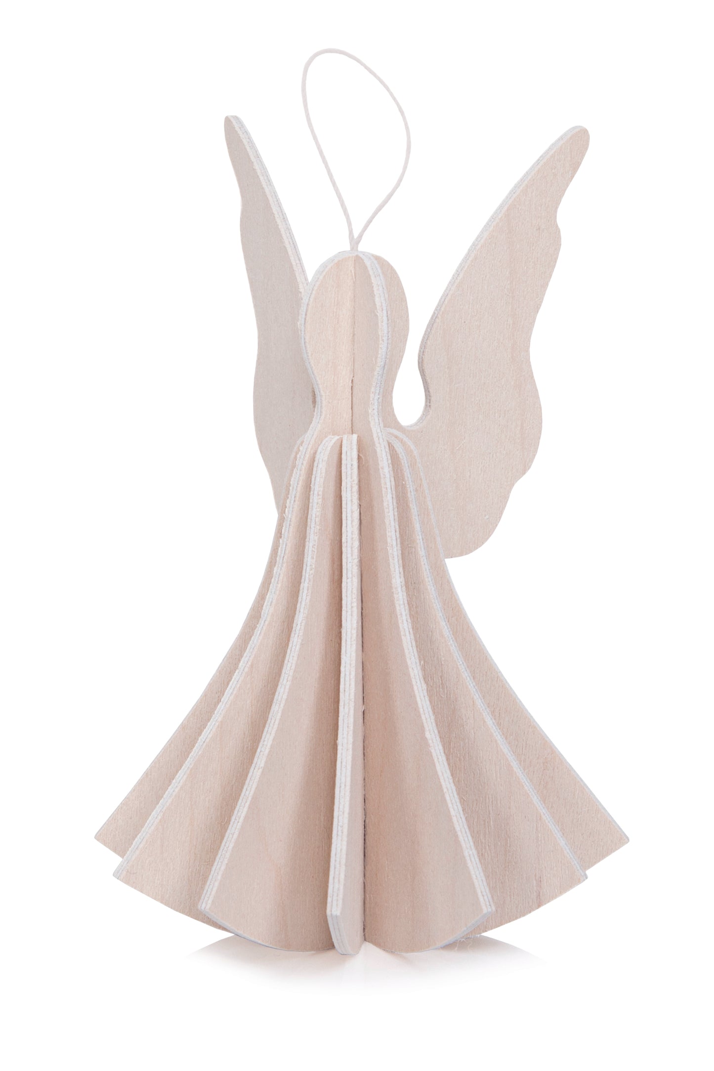 lovi Holzfigur Engel 12cm - weiß