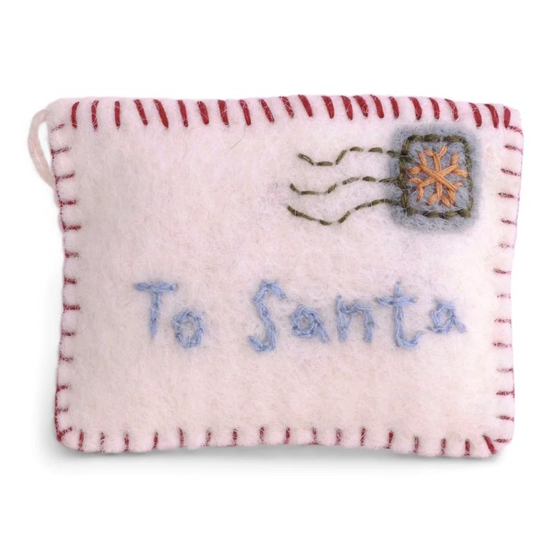 Gry & Sif Baumschmuck Filz Brief "to Santa" - Anhänger