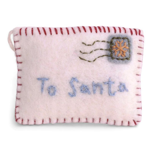 Gry & Sif Baumschmuck Filz Brief "to Santa" - Anhänger
