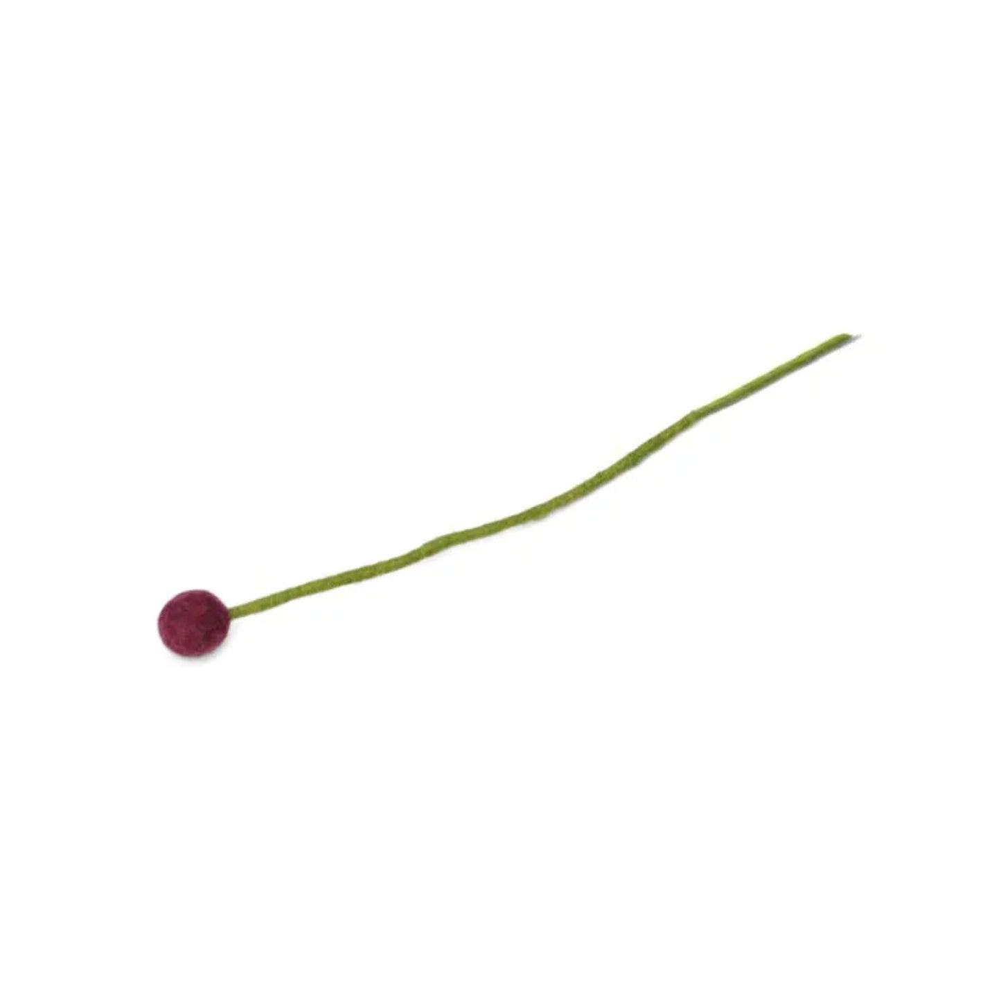 Gry & Sif Filzblumen Filzkugelblumen 2cm - verschiedene Farben