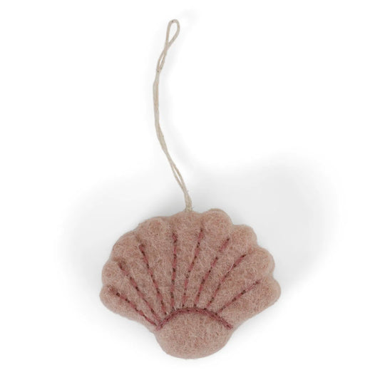 Gry & Sif Filz Muschel Anhänger