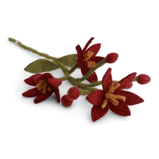 Gry & Sif Filzblumen Nova Flower mittellang