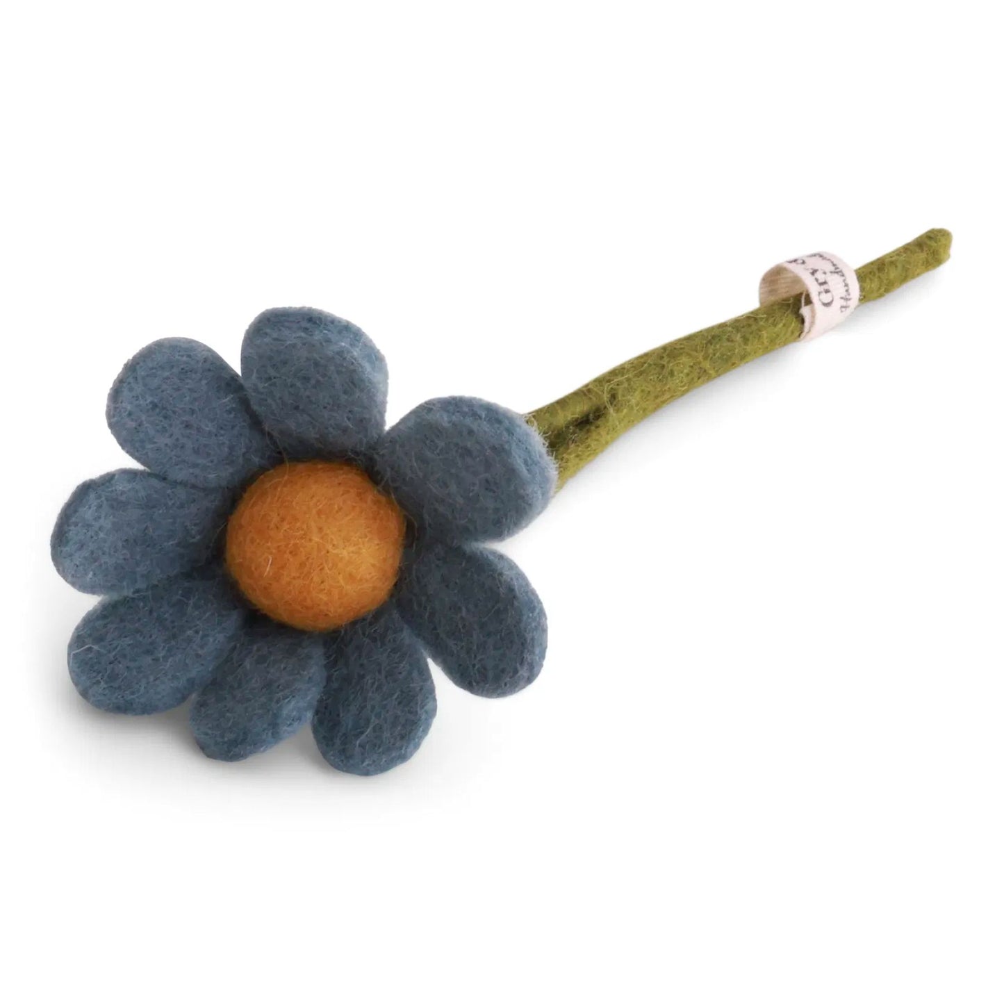 Gry & Sif Filzblumen Anemone kurz mit Blatt - verschiedene Farben