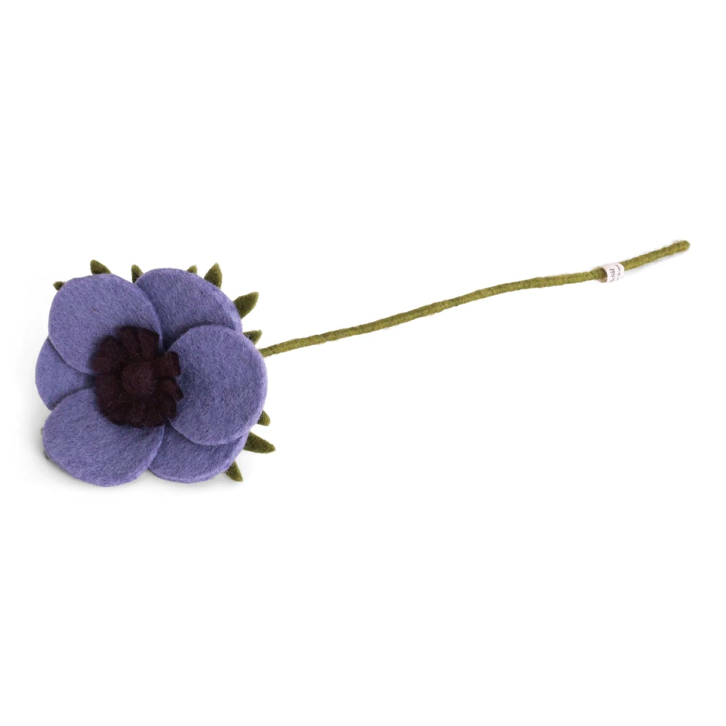 Gry & Sif Filzblumen Französische Anemone mittellang - verschiedene Farben