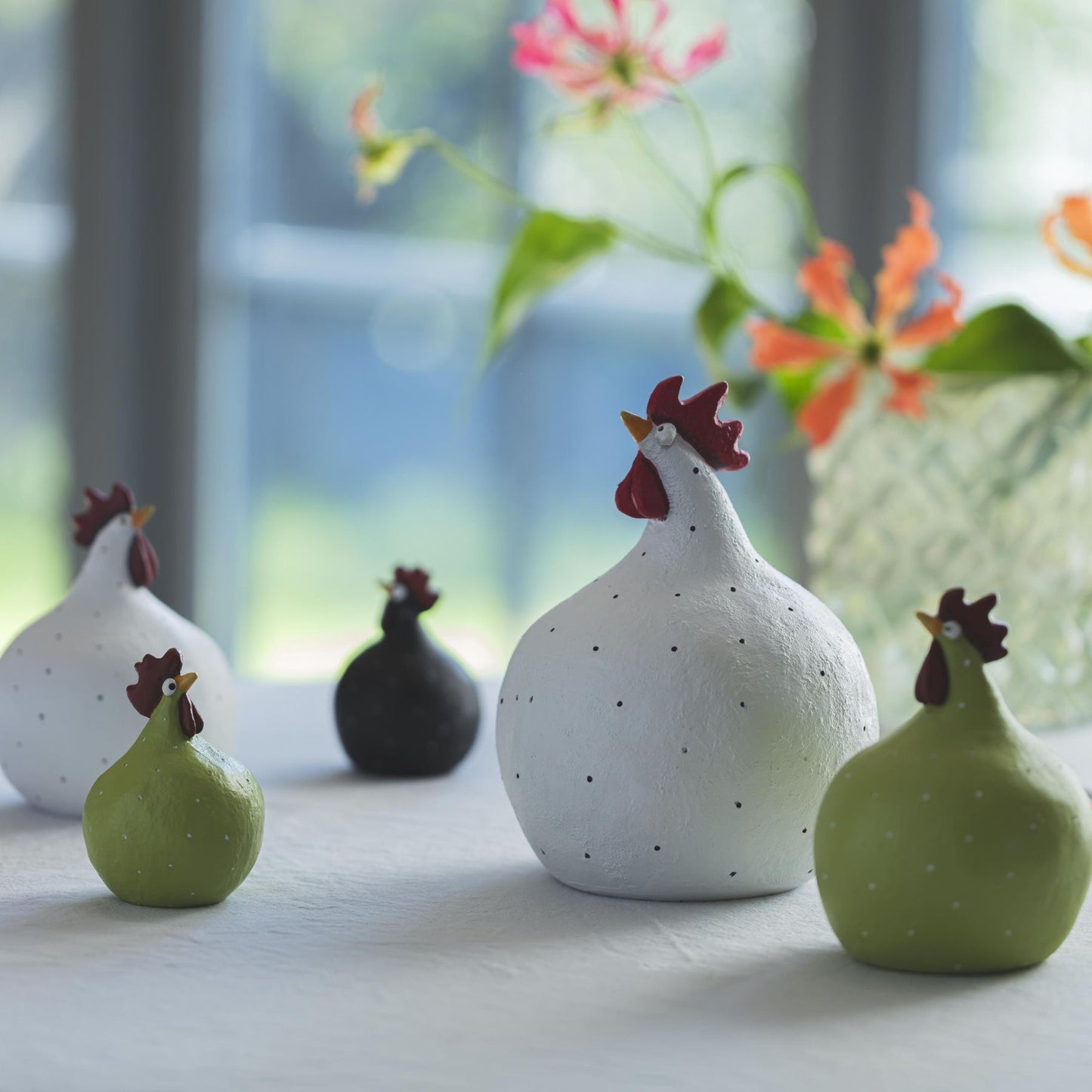 Nääsgränsgaarden Osterhuhn Höhe 5,2cm - verschiedende Farben